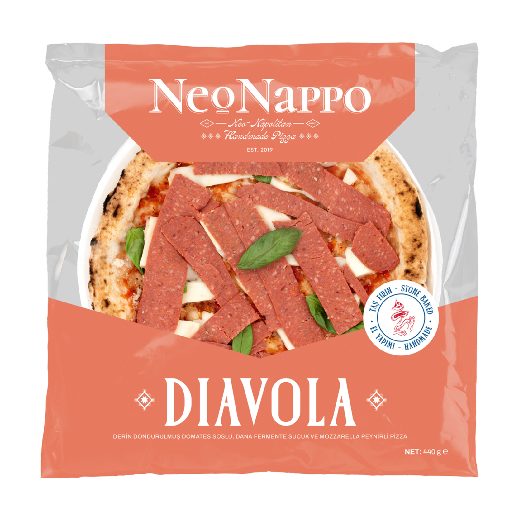Neo Nappo Diavola Pizza 440 G
