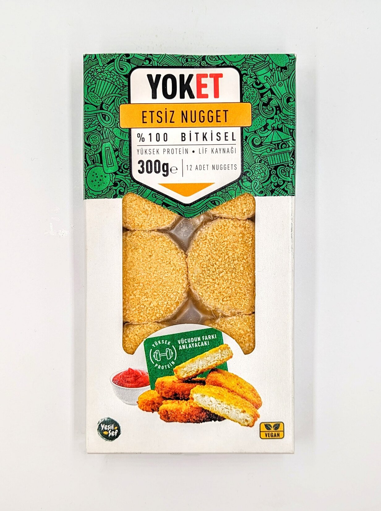 Yoket Bitkisel Nugget 12'li - 300G