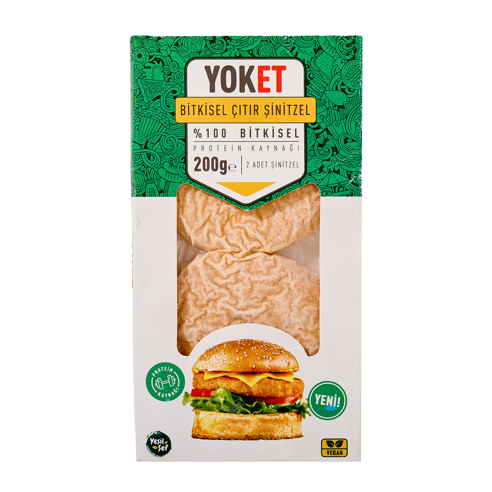 Yoket Bitkisel Çıtır Şinitzel 2'li - 200G