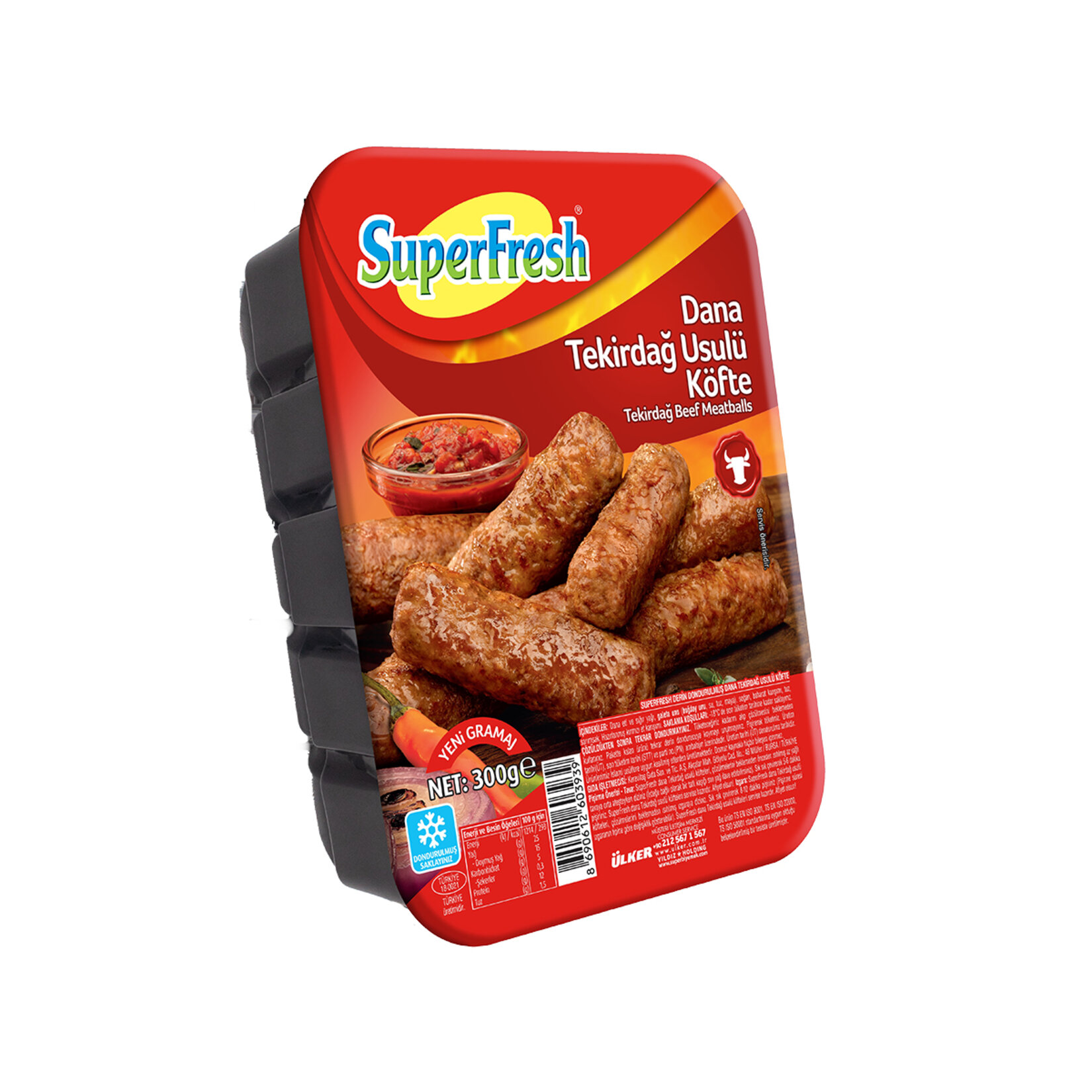 Superfresh Dana Tekirdağ Köfte 300 G