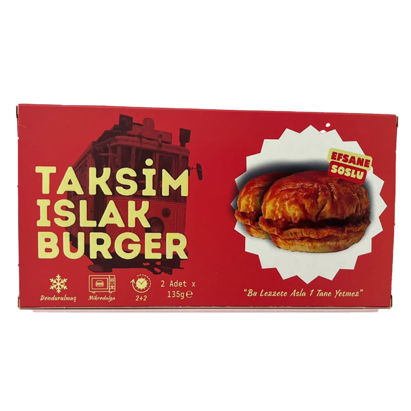 Taksim Islak Burger Donuk 2x135 G