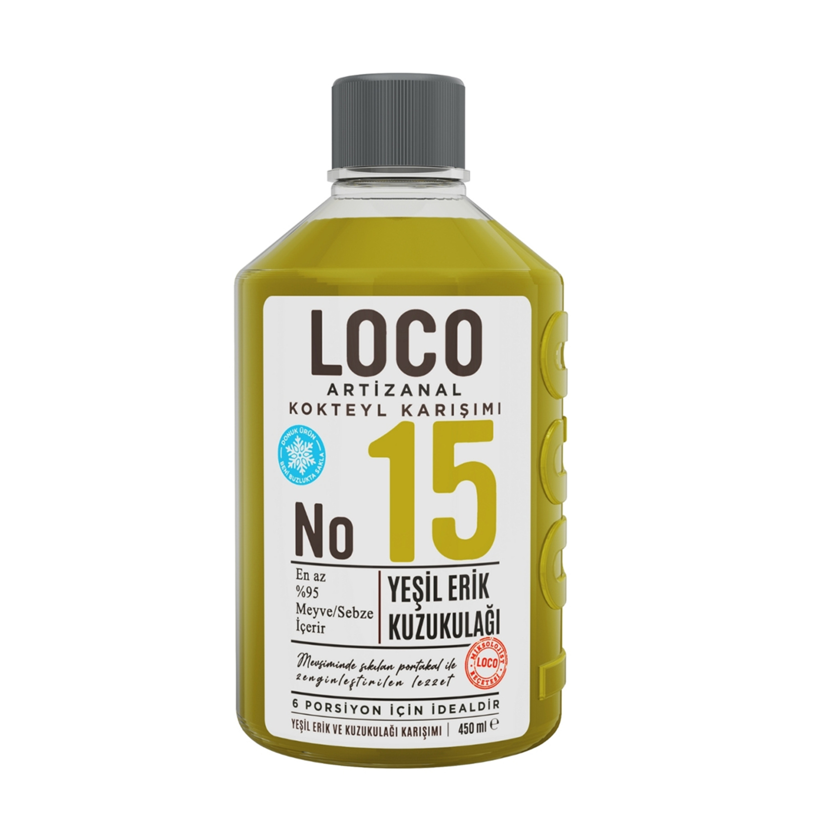 Loco No:15 Yeşil Erik Kuzukulağı 450 Ml