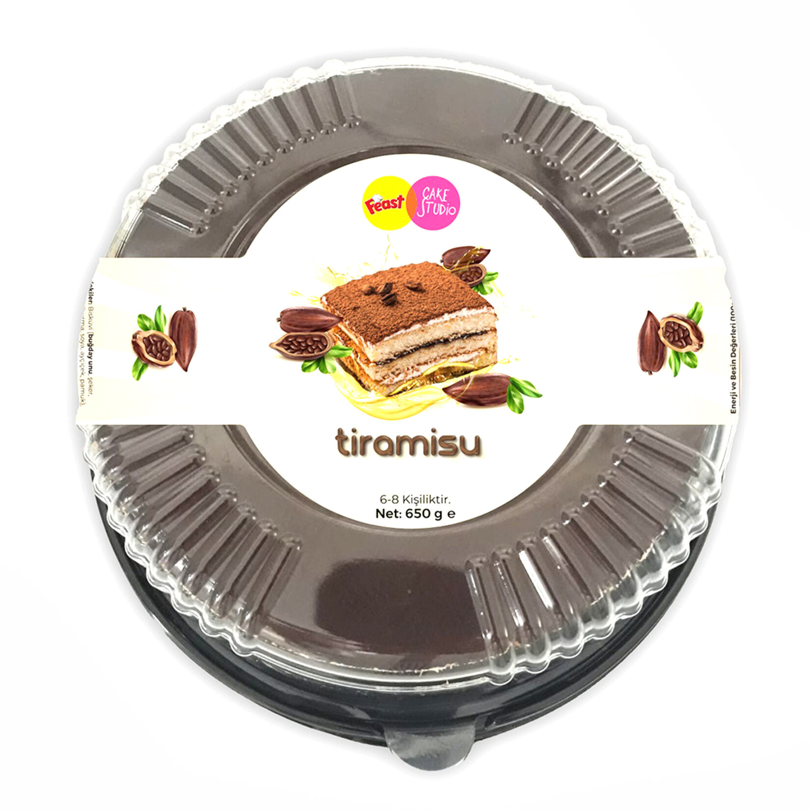 Feast Dondurulmuş Tiramisu Pasta 600 G