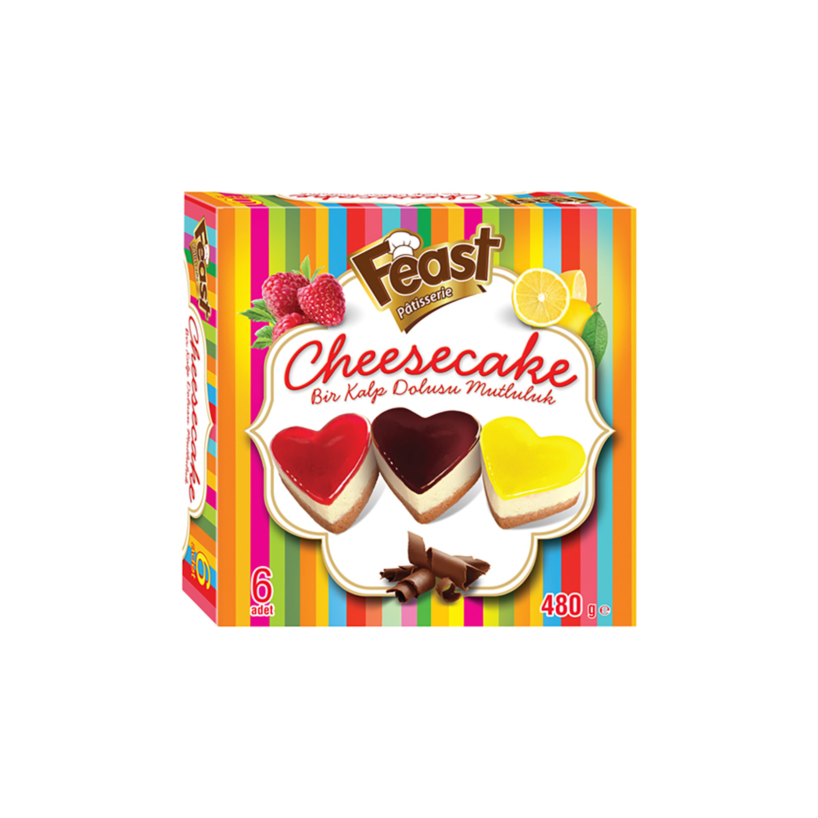Feast Dondurulmuş Mini Cheesecake 480 G