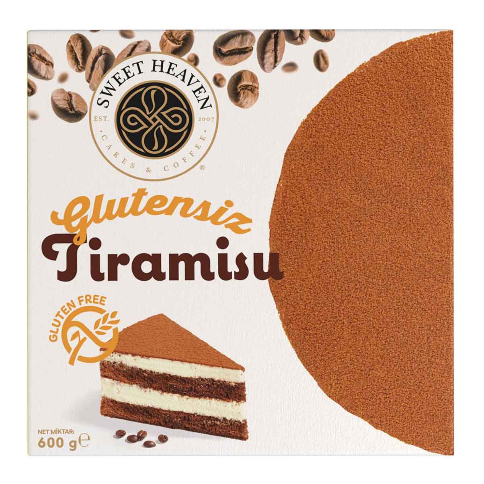 Sweet Heaven Dondurulmuş Glütensiz Tiramisu 600 G