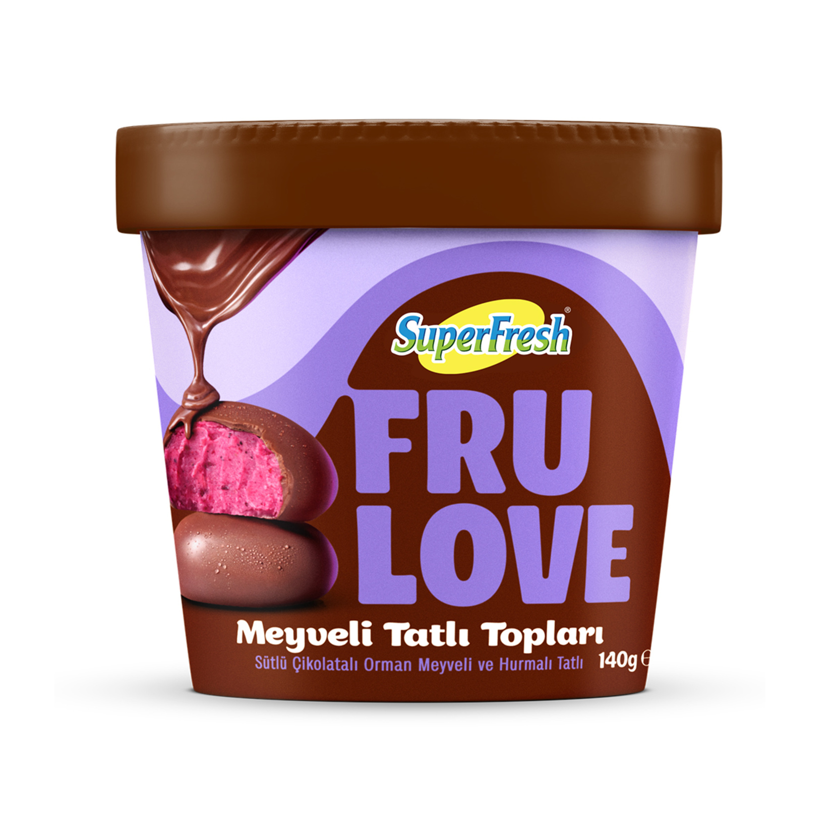 Superfresh Frulove Orman Meyveli Tatlı Toplar 140 G