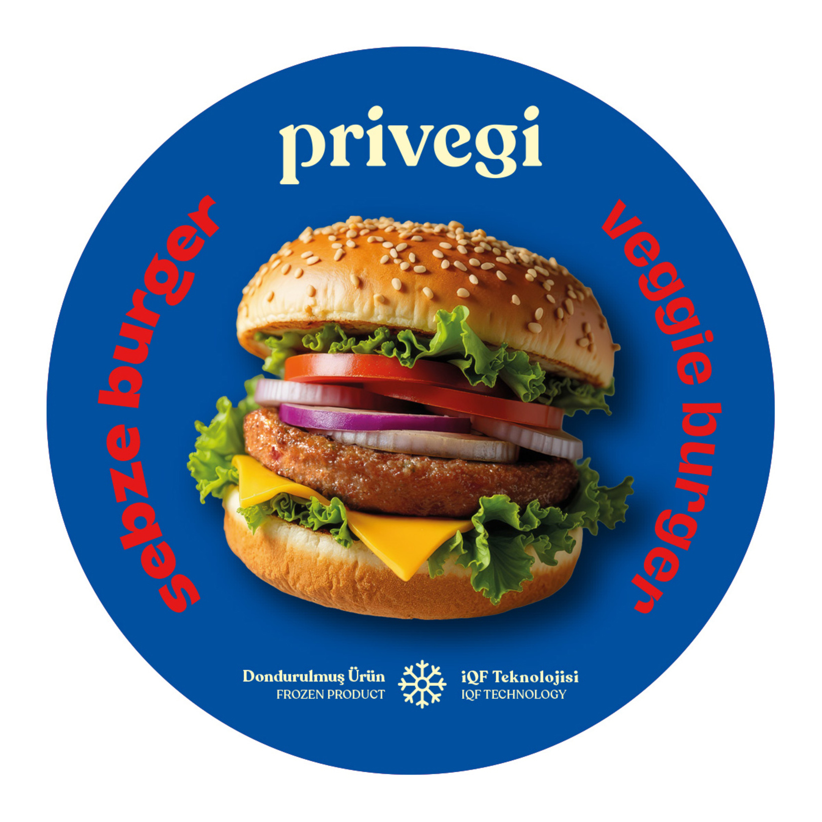 Privegi Sebze Burger 320 G