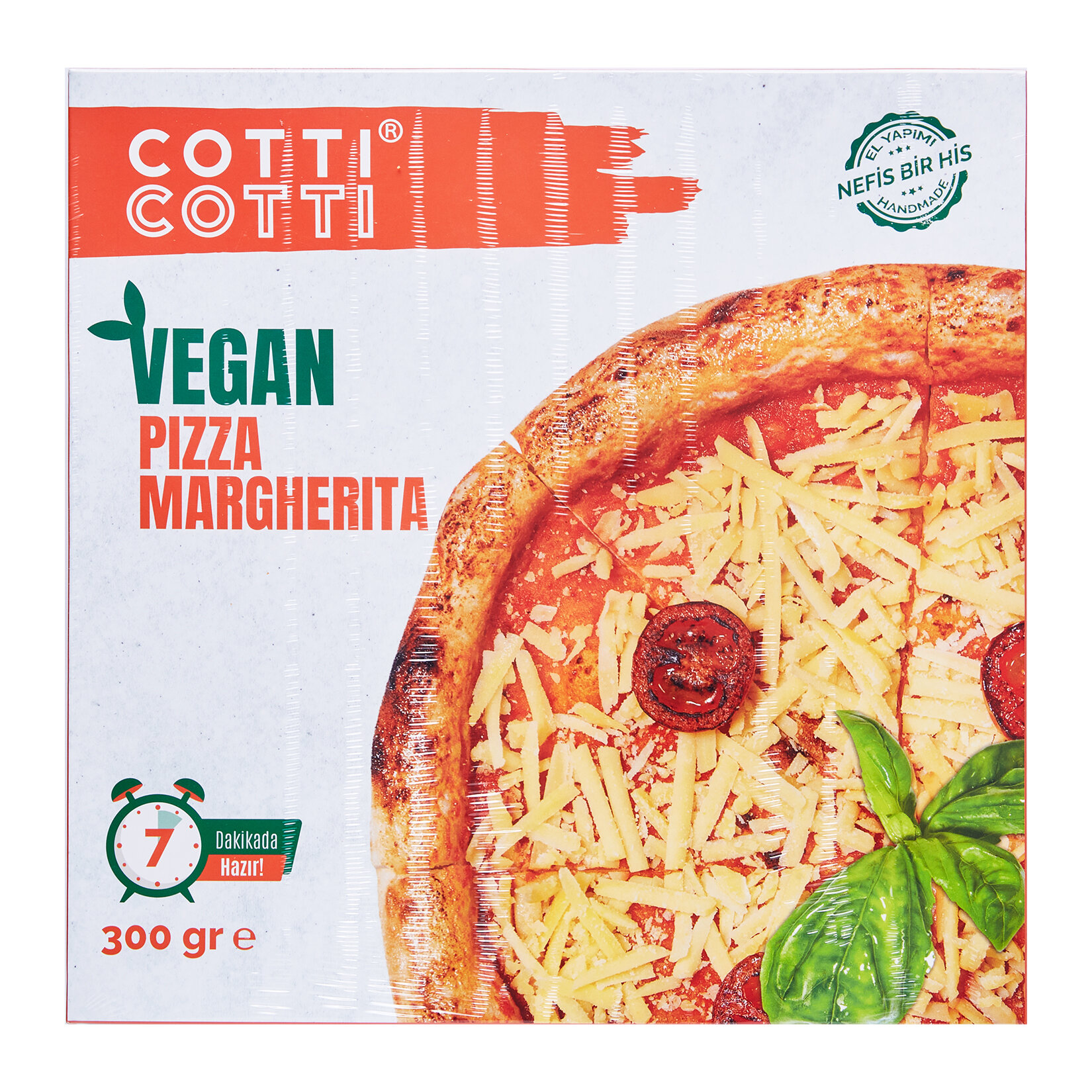 Cotti Cotti Vegan Pizza Margherita 300 Gr