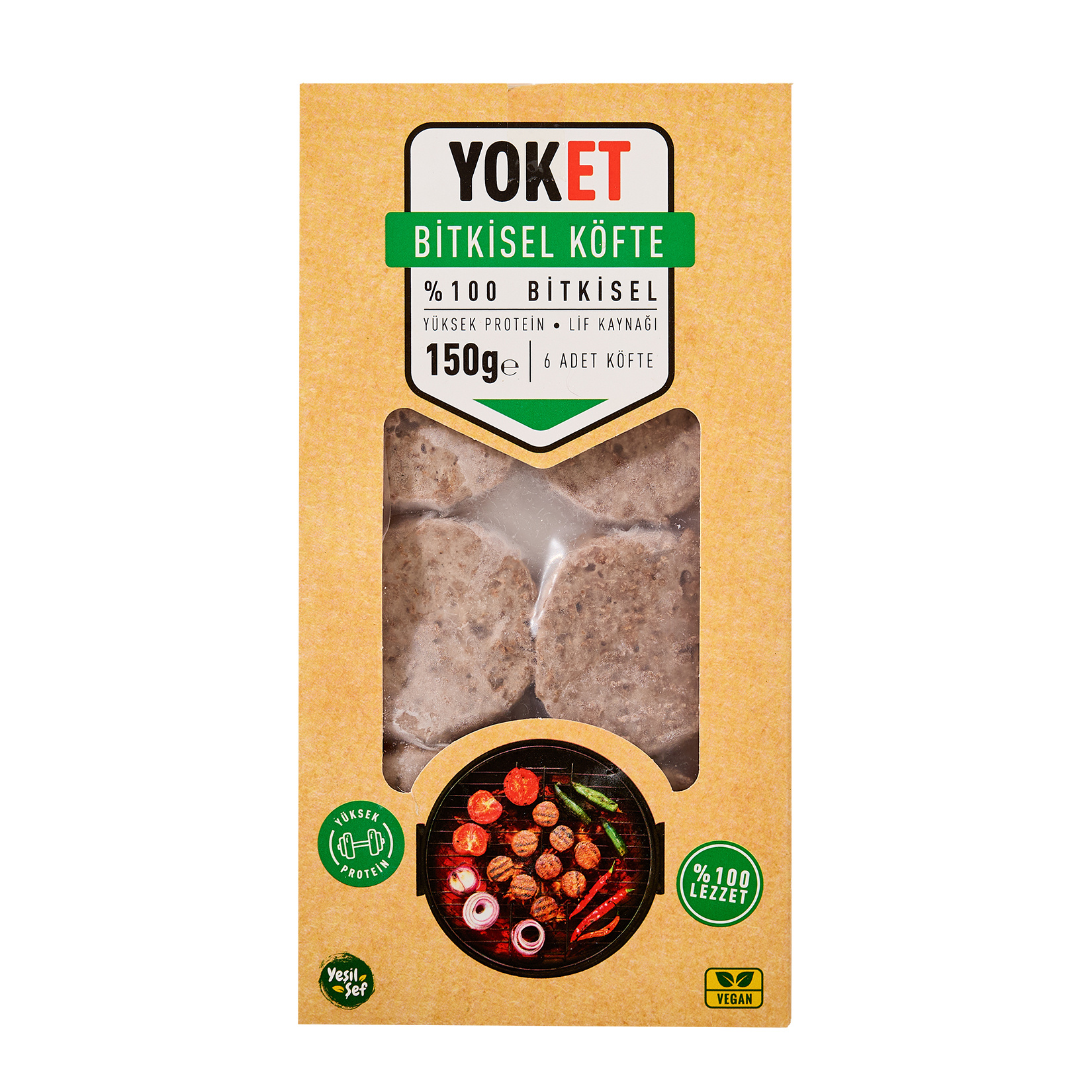 Yoket Bitkisel Vegan Köfte 150G