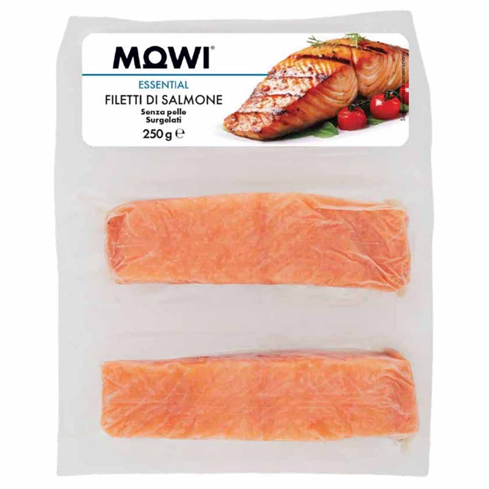 Mowi Dondurulmuş Derili Somon Fileto 250 G