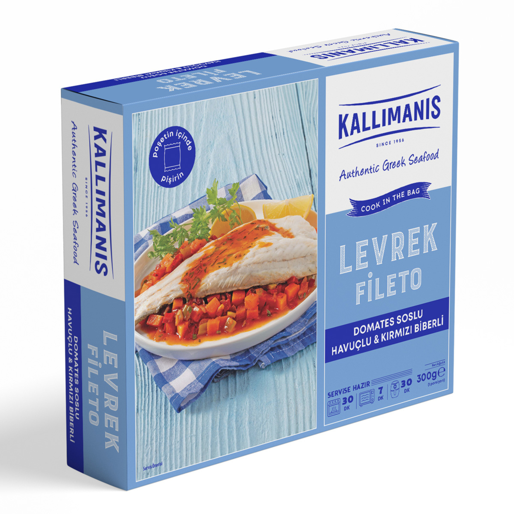 Kallimanis Levrek Fileto 300 G