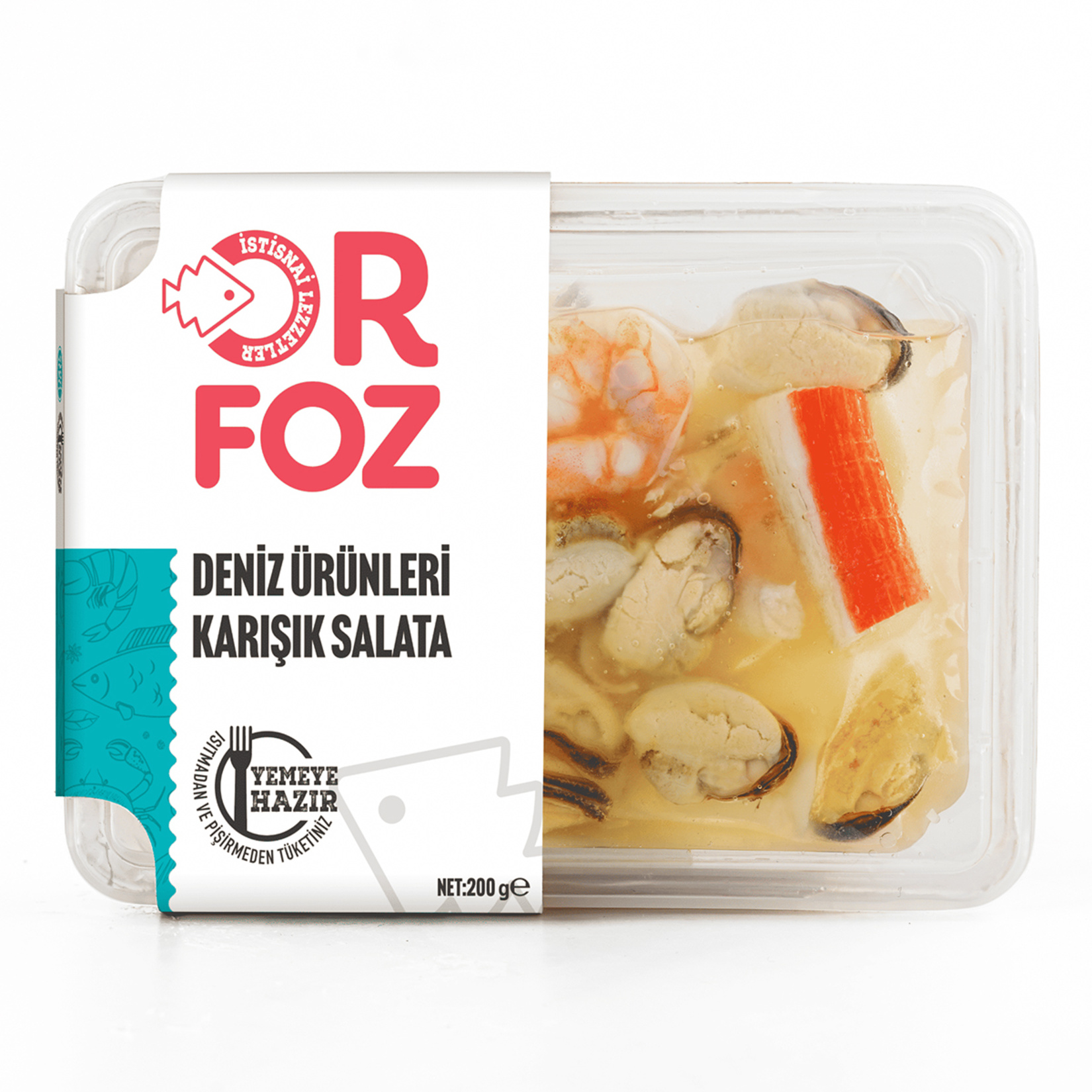 Orfoz Deniz Ürünleri Karışık Salata 200 G