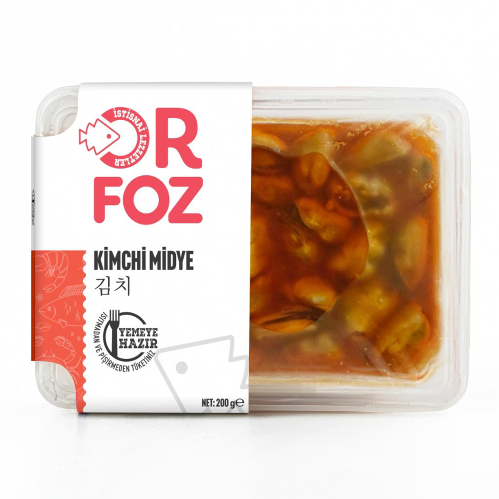 Orfoz Kimchi Midye 200 G