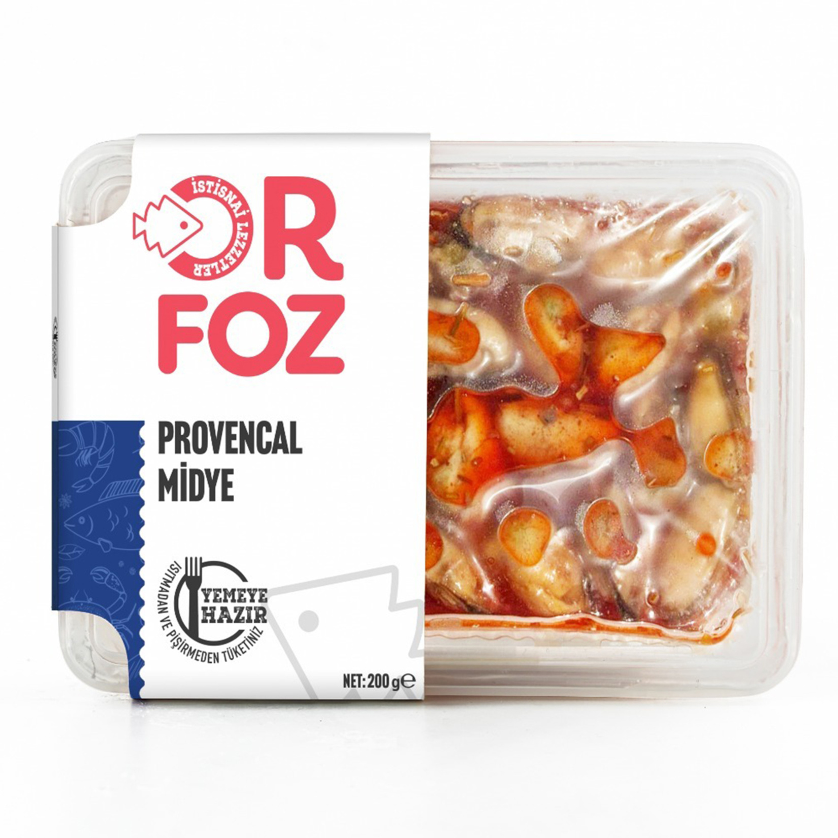 Orfoz Provencal Midye 200 G