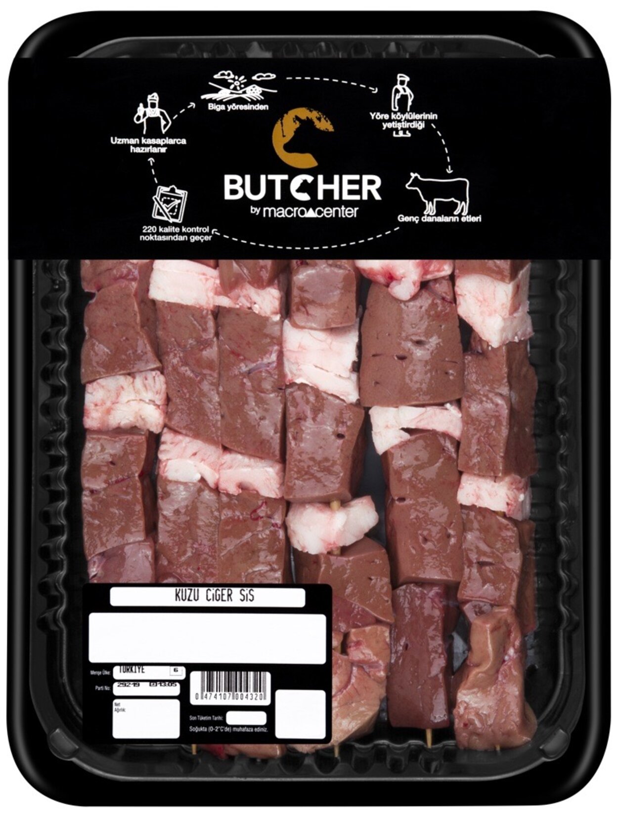 Butcher Kuzu Ciğer Şiş