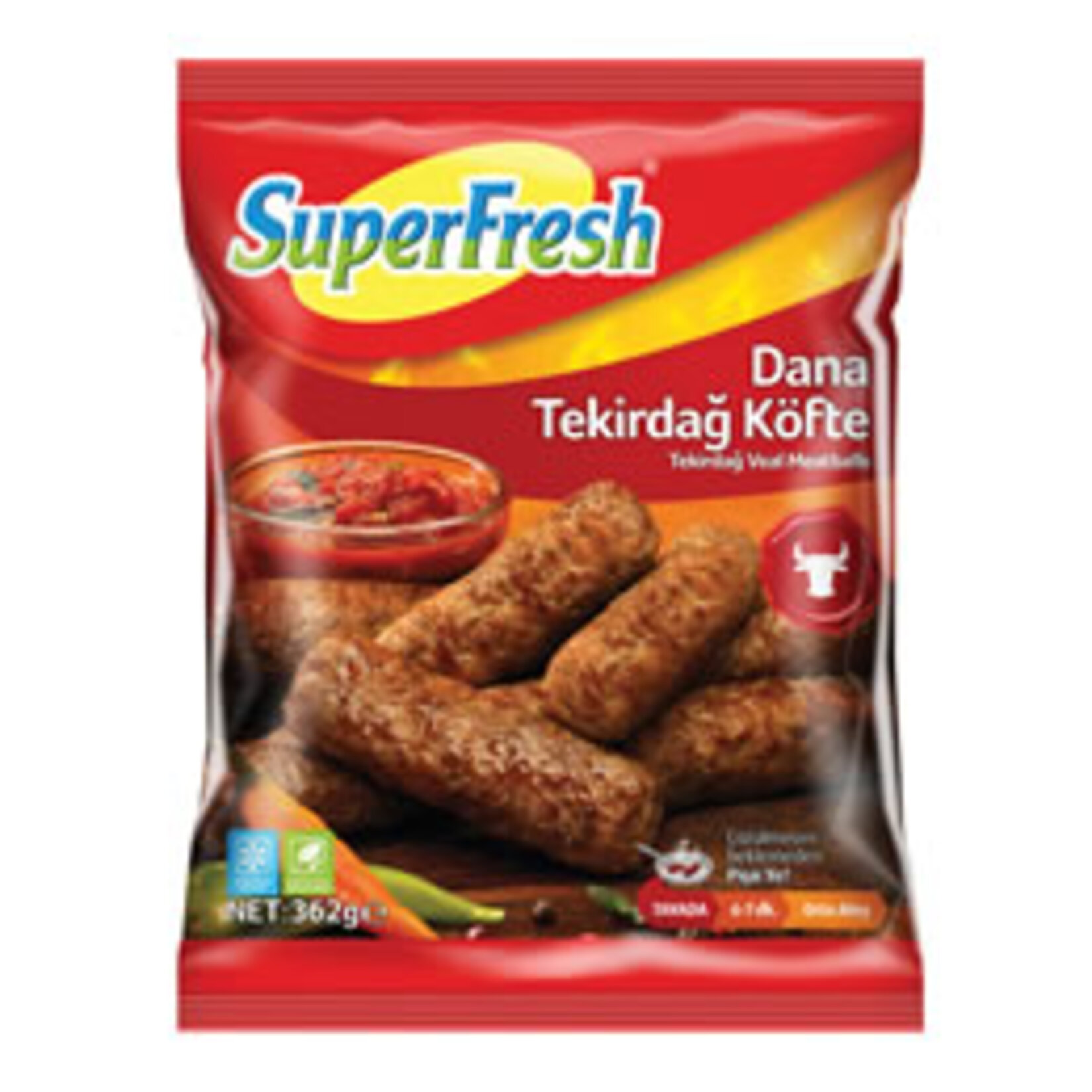 Superfresh Tekirdağ Köfte 362 G