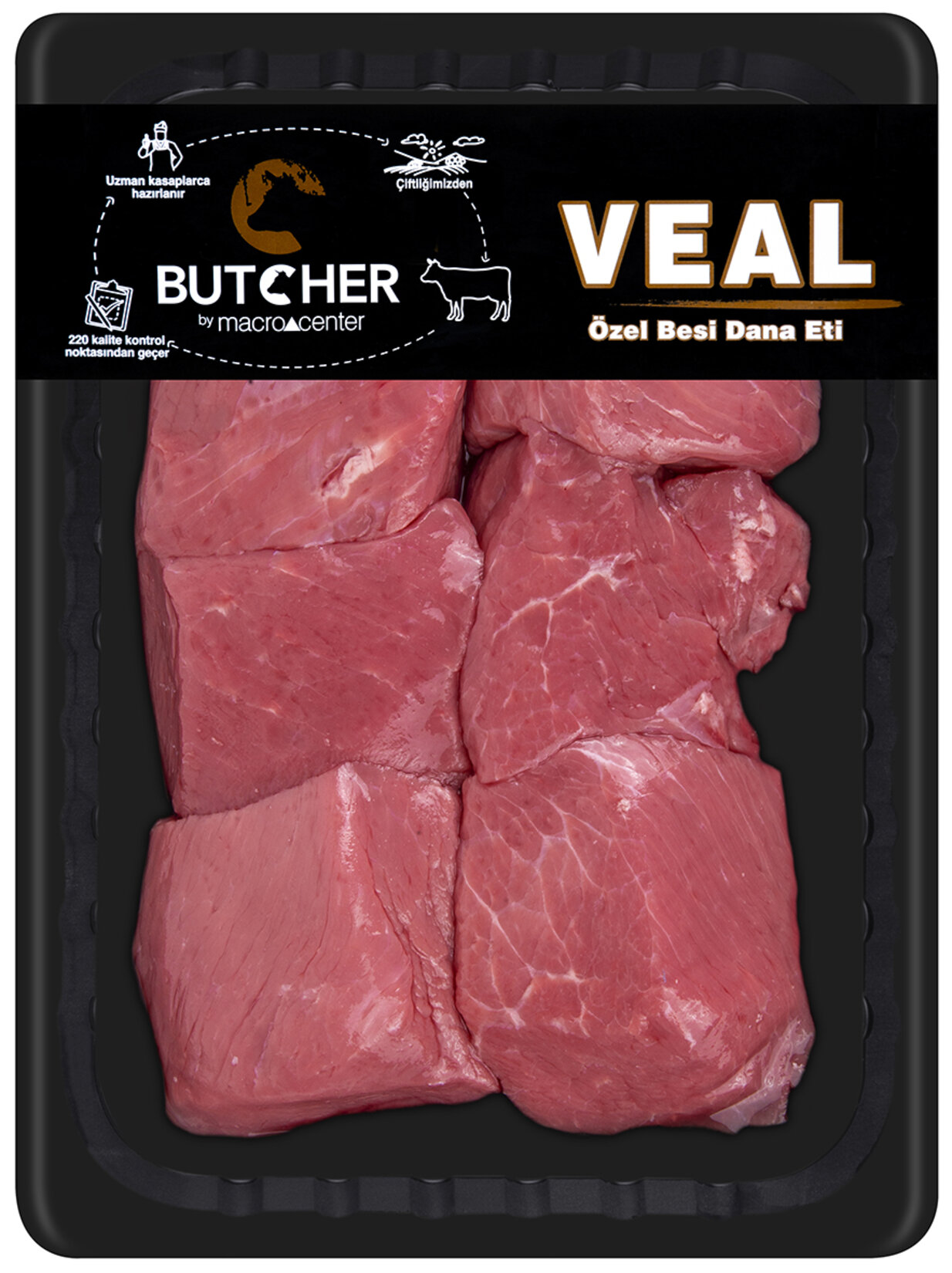 Veal Dana Gulaş Skinpack Kg