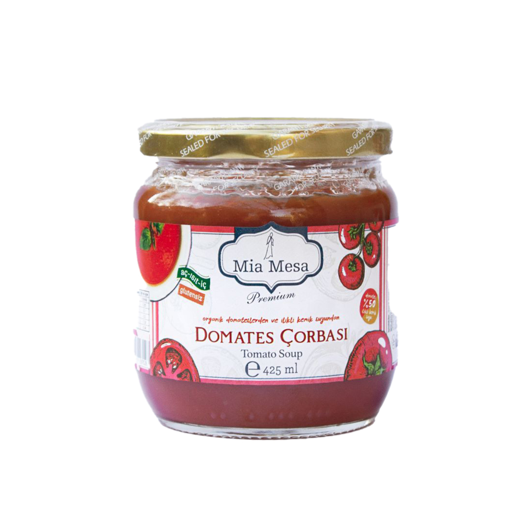 Mia Mesa İlikli Kemik Suyundan Domates Çorba 425Ml