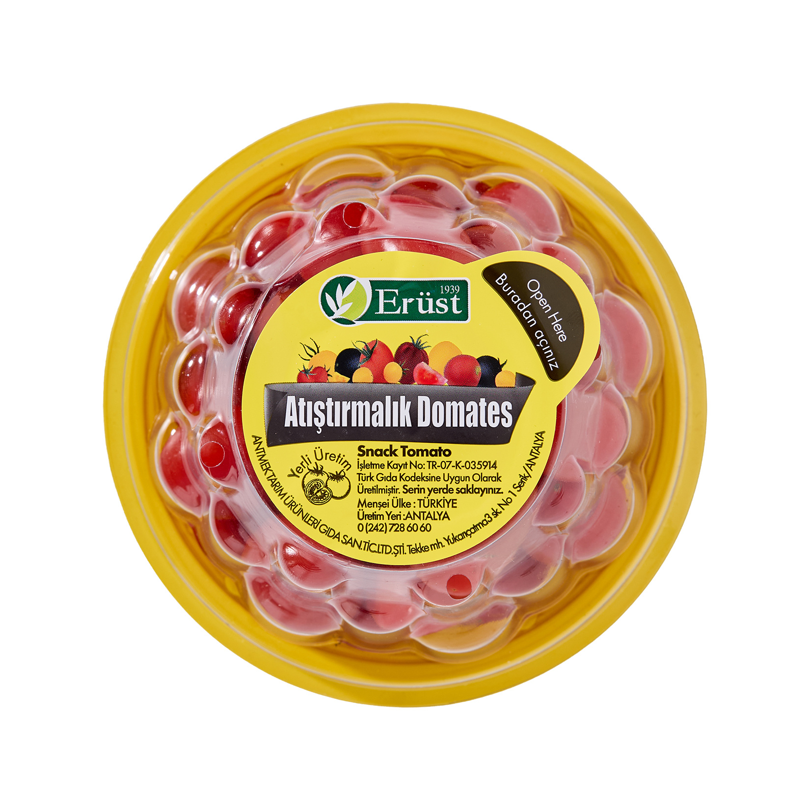 Erüst Mini Mini Domates 250 G