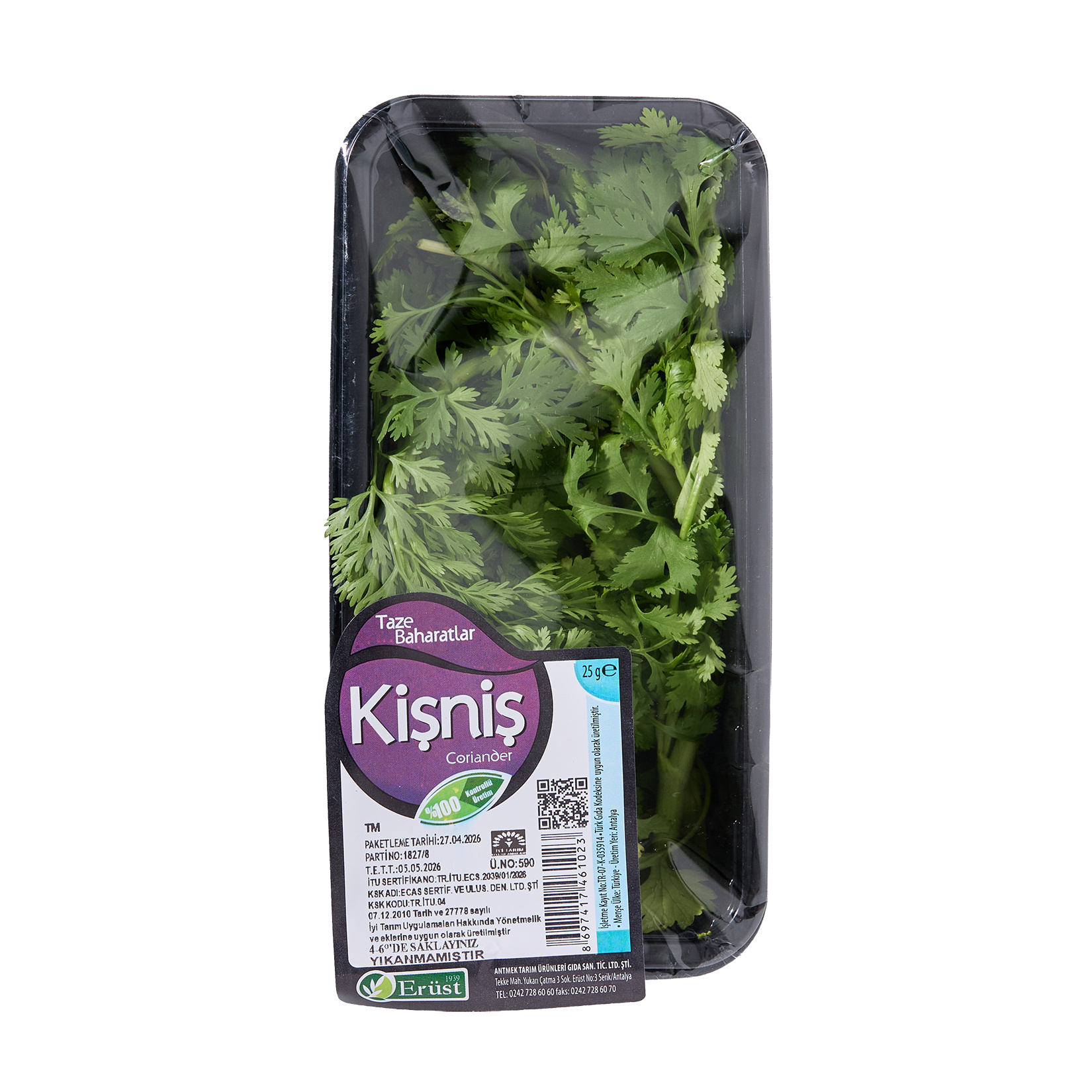 Erüst Kişniş 25 G