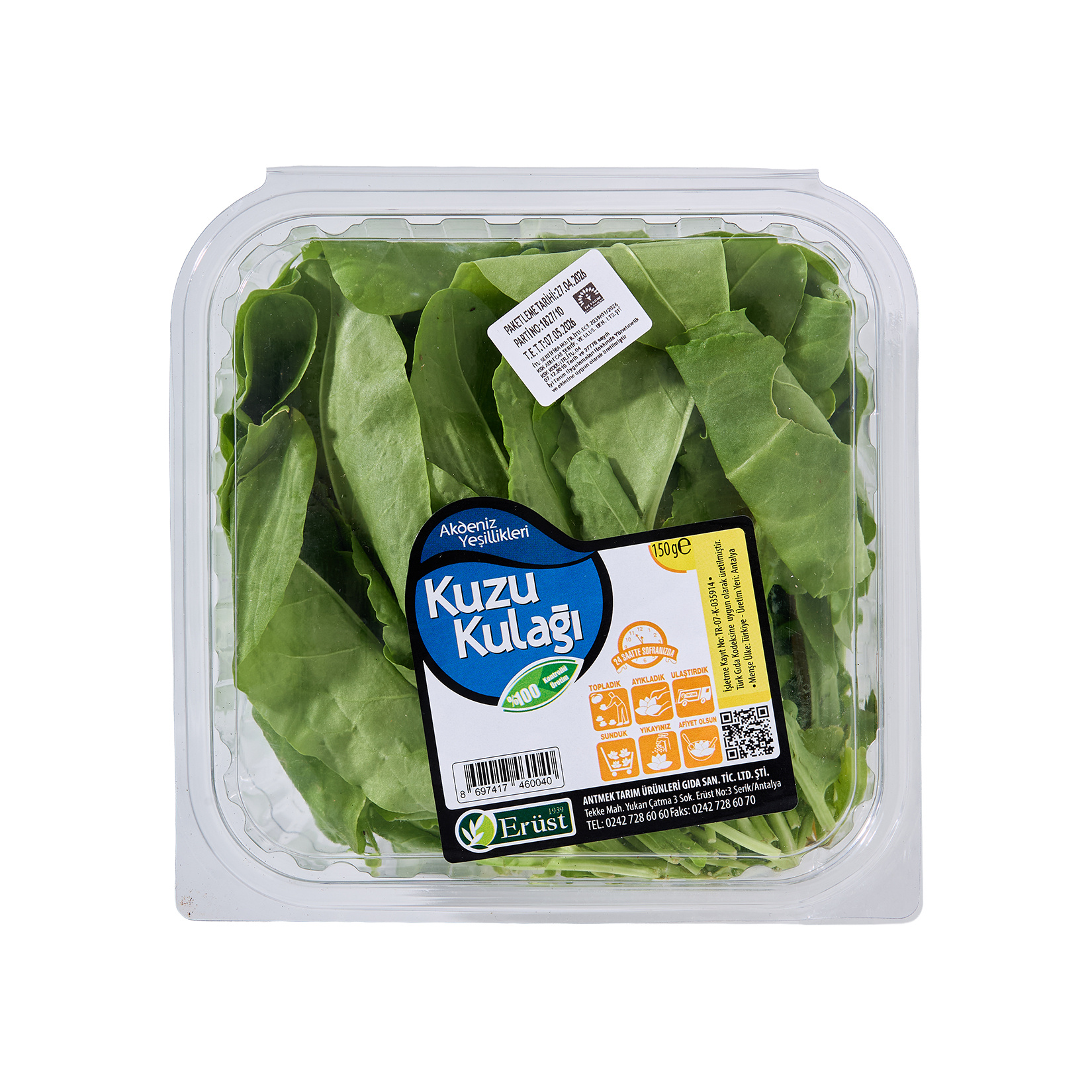 Kuzu Kulağı Paket 150 G Erüst