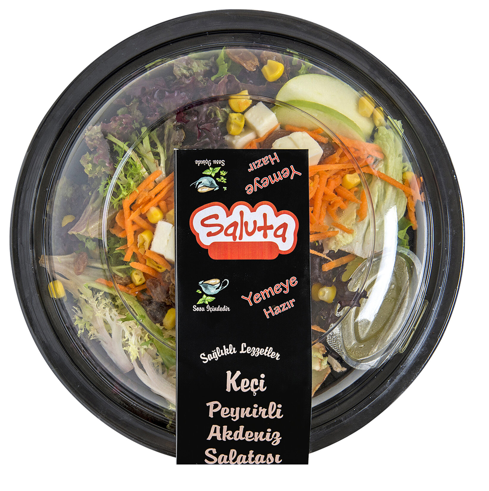 Saluta Keçi Peynirli Akdeniz Salatası 210 G