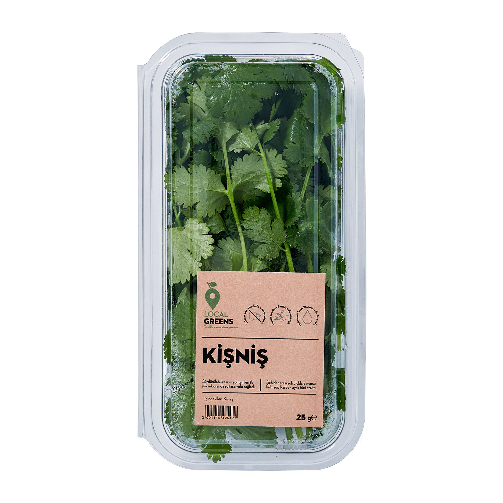 Local Greens Kişniş 25G Paket