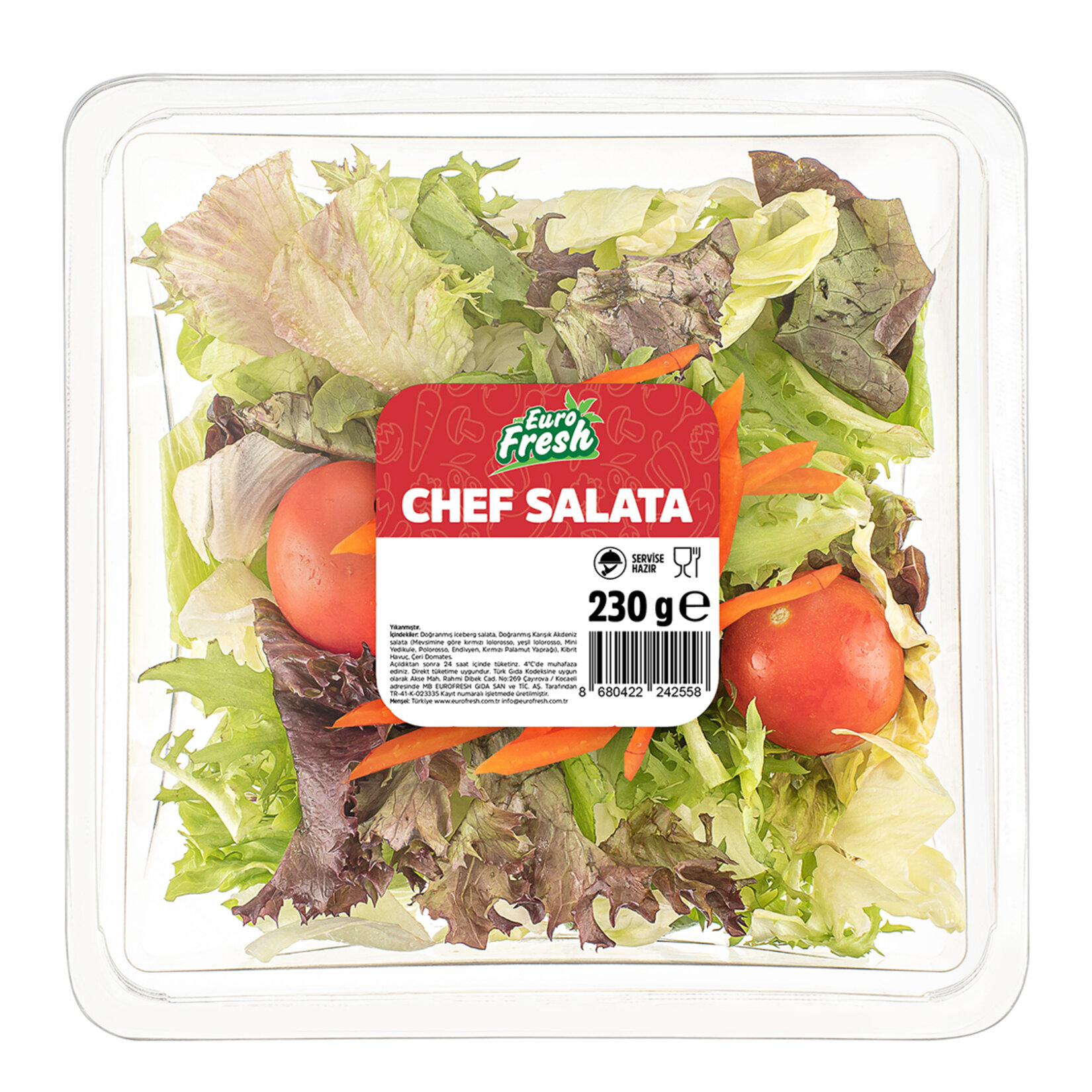 Eurofresh Chef Salata 230 G