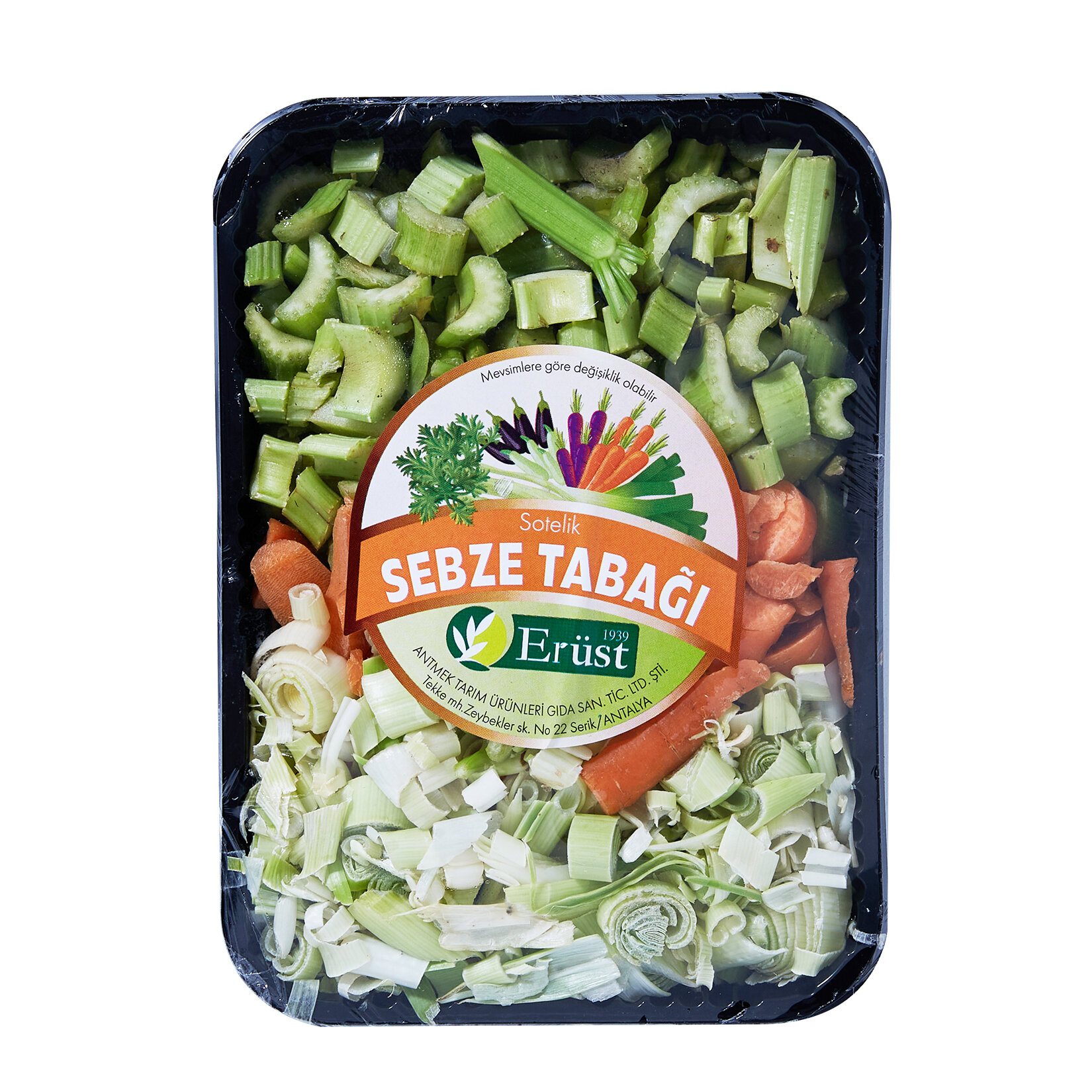 Erüst Sotelik Sebze Tabağı 500 G