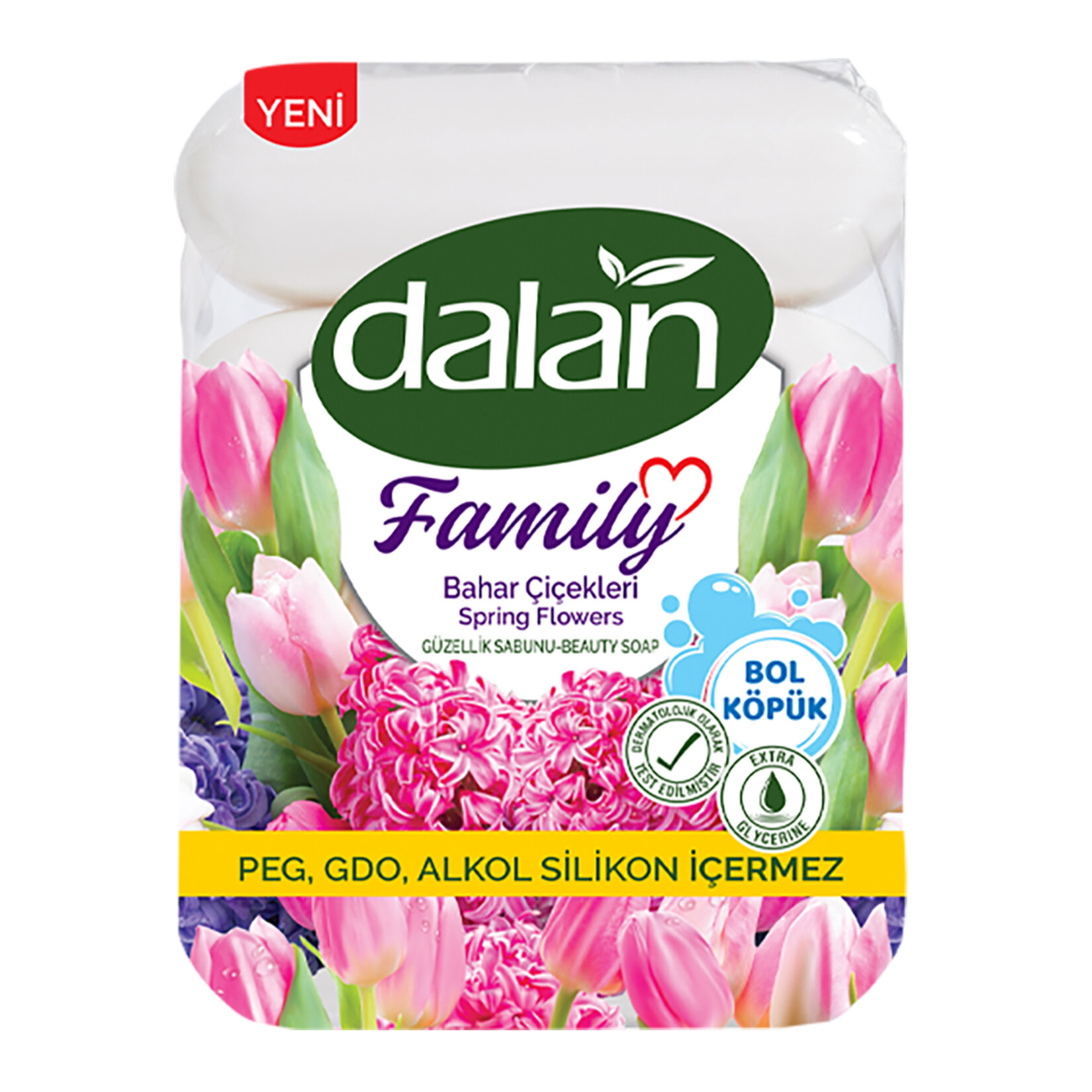 Dalan Famıly Bahar Çiçekleri Güzellik Sabunu 4X75g