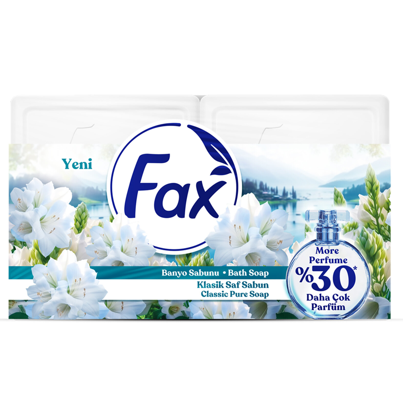 Fax Klasik Saf Kalıp Sabun 4x150G