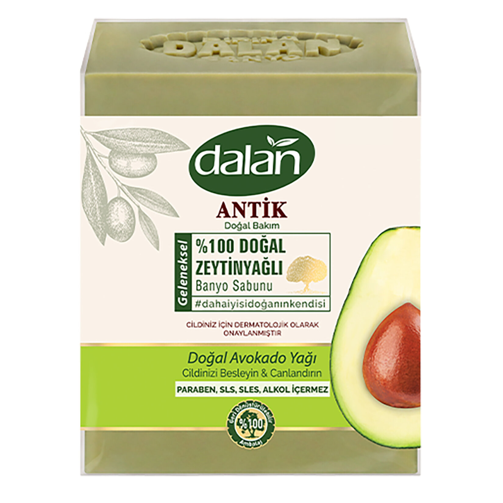 Dalan Antik Zeytinyağlı Avokado.banyo Sab.4 X 150G