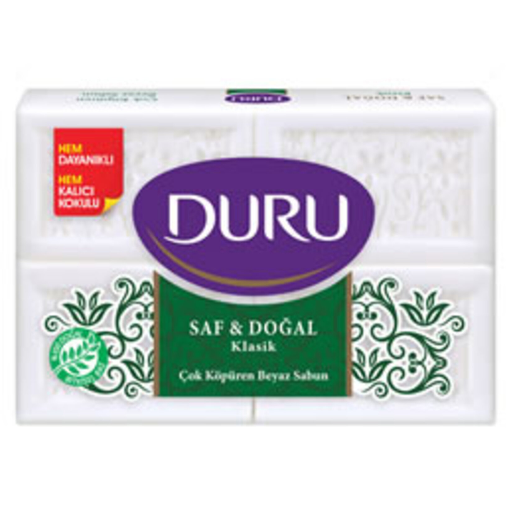 Duru Saf Ve Doğal Beyaz Sabun 600 G