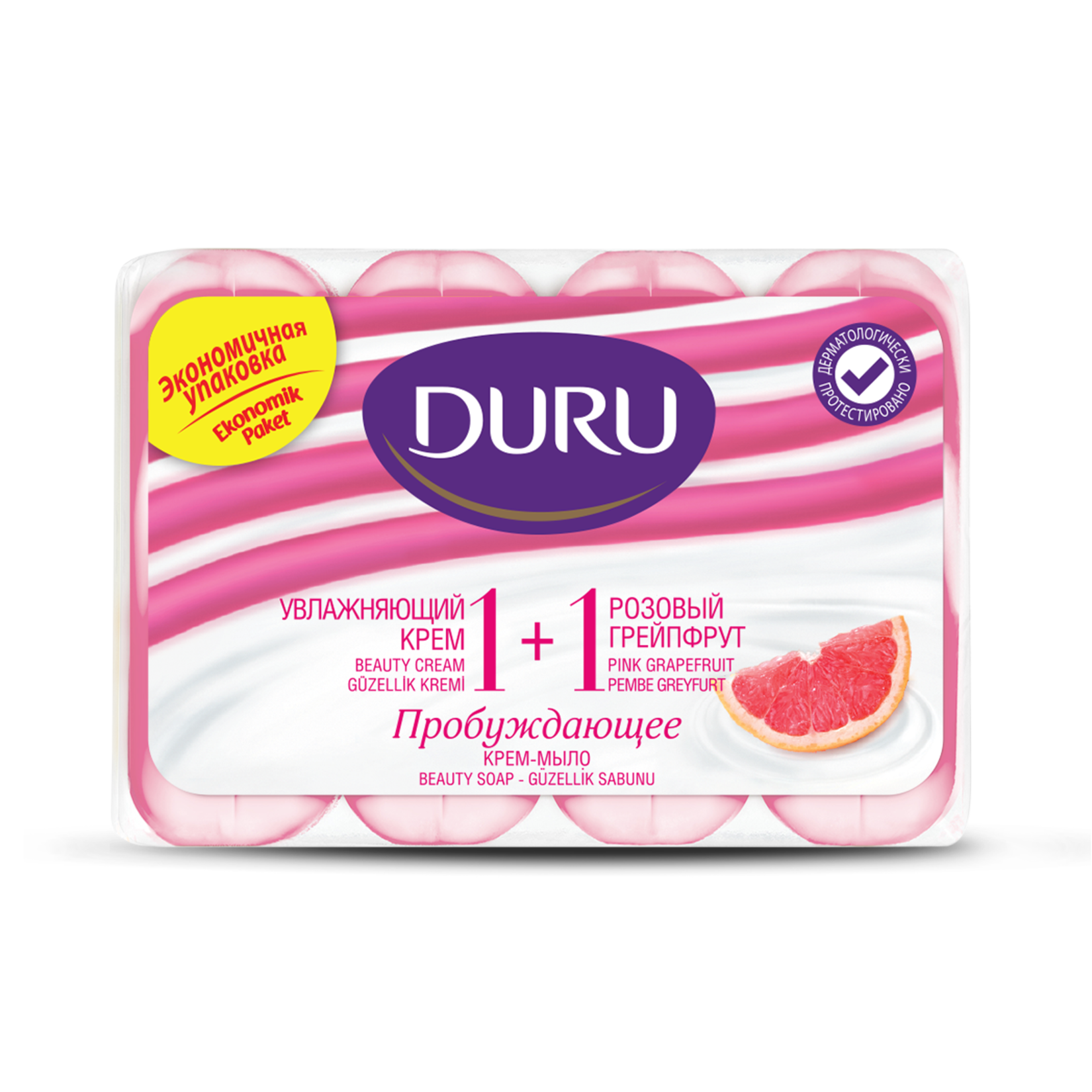 Duru Soft Sensations Pembe Greyfurt 4X90 G