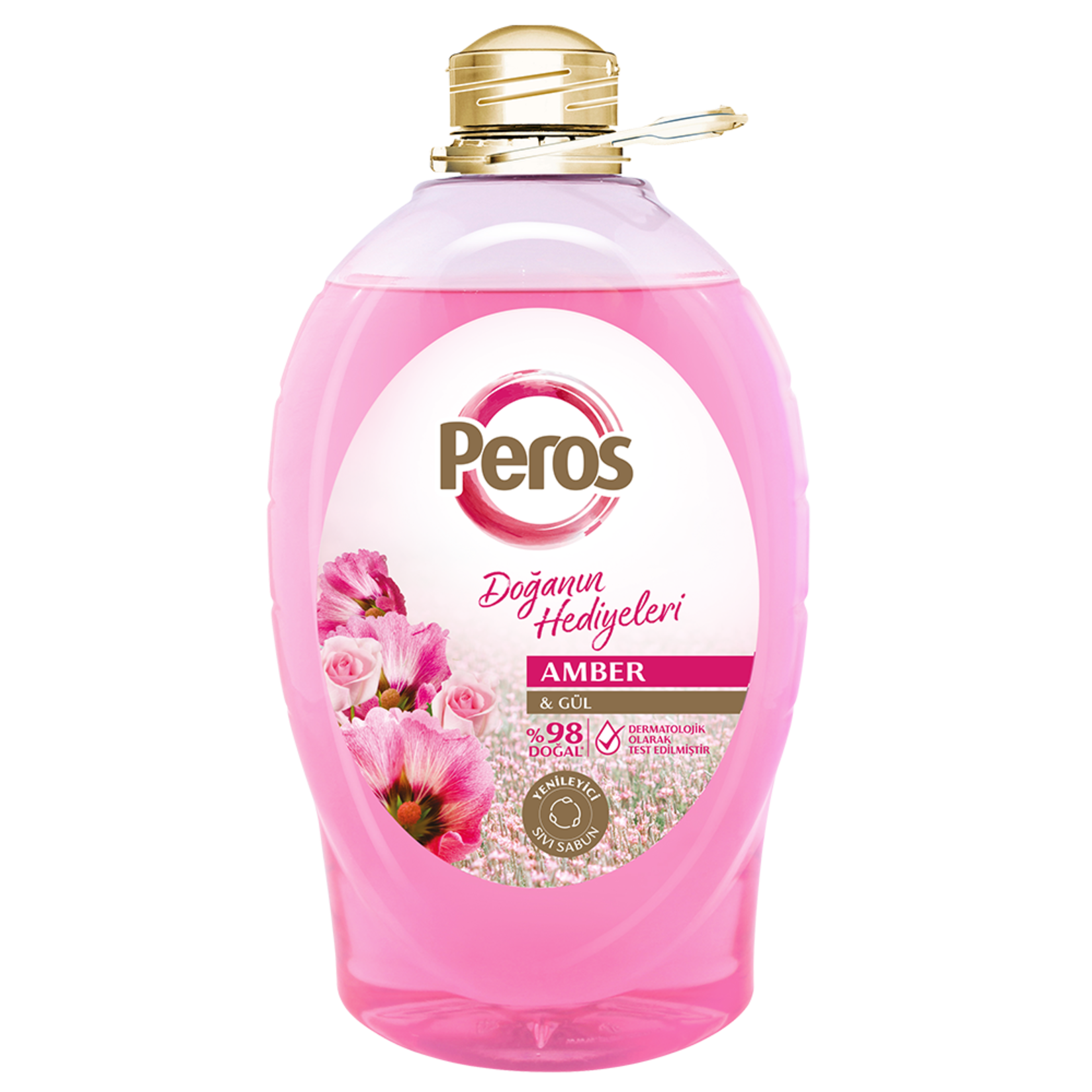 Peros Amber & Gül Sıvı Sabun 2.94 L