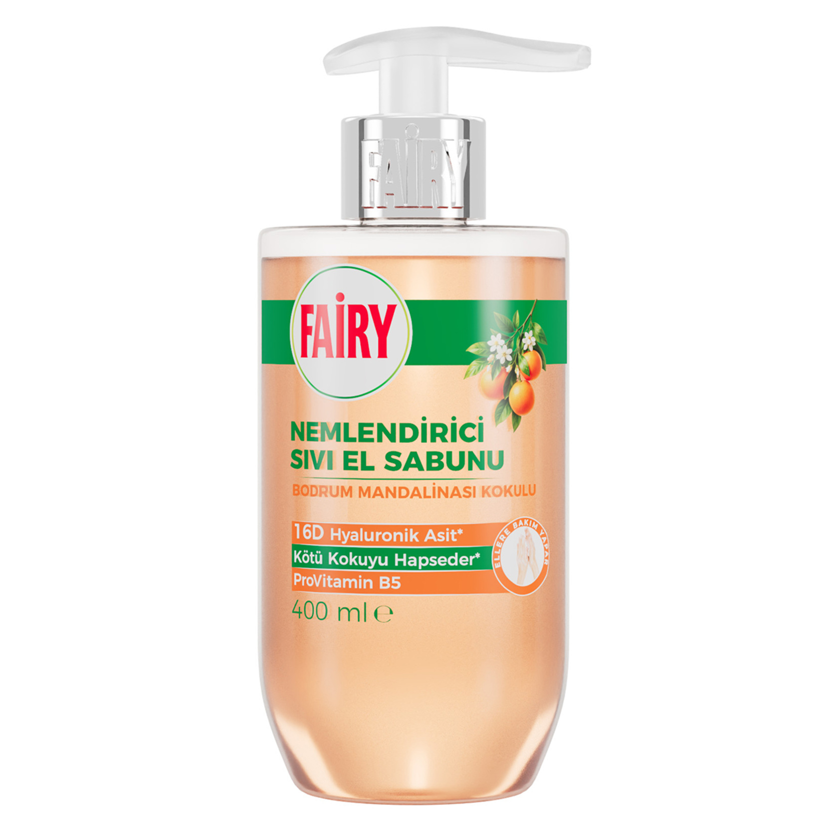 Fairy Sıvı Sabun Bodrum Mandalina Kokulu 400 Ml