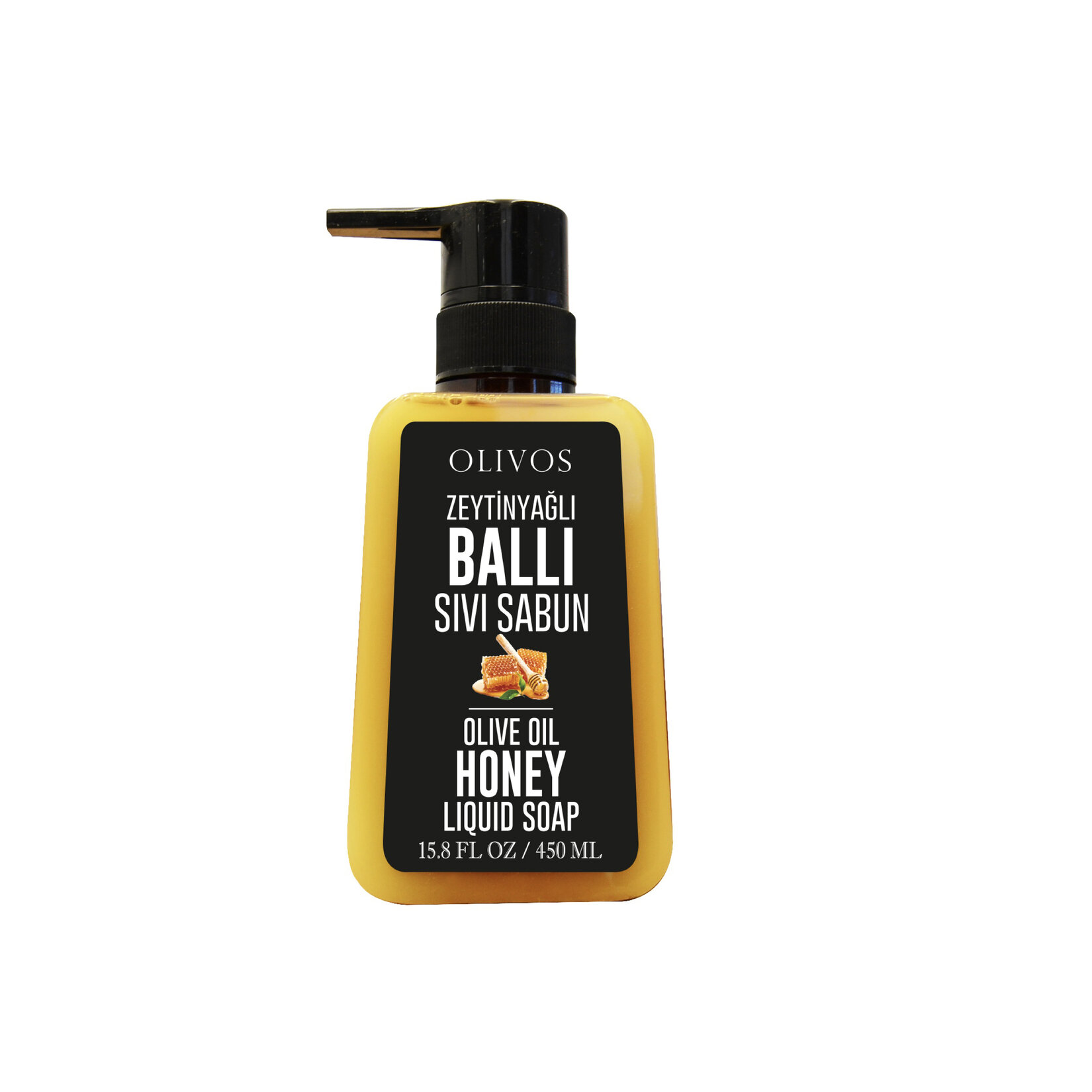 Olivos Zeytinyağı & Bal Sıvı Sabun 450 Ml