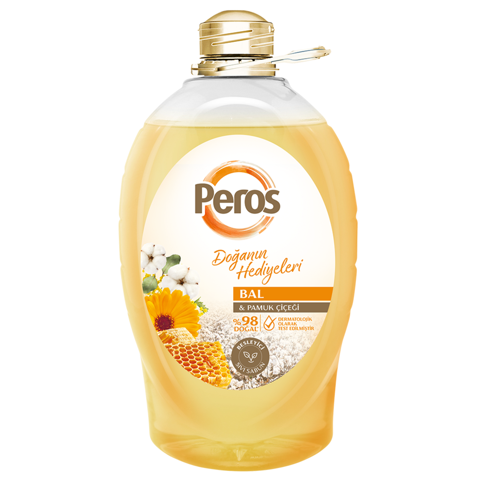 Peros Bal&pamukçiçeği Sıvı Sabun 2.94 L