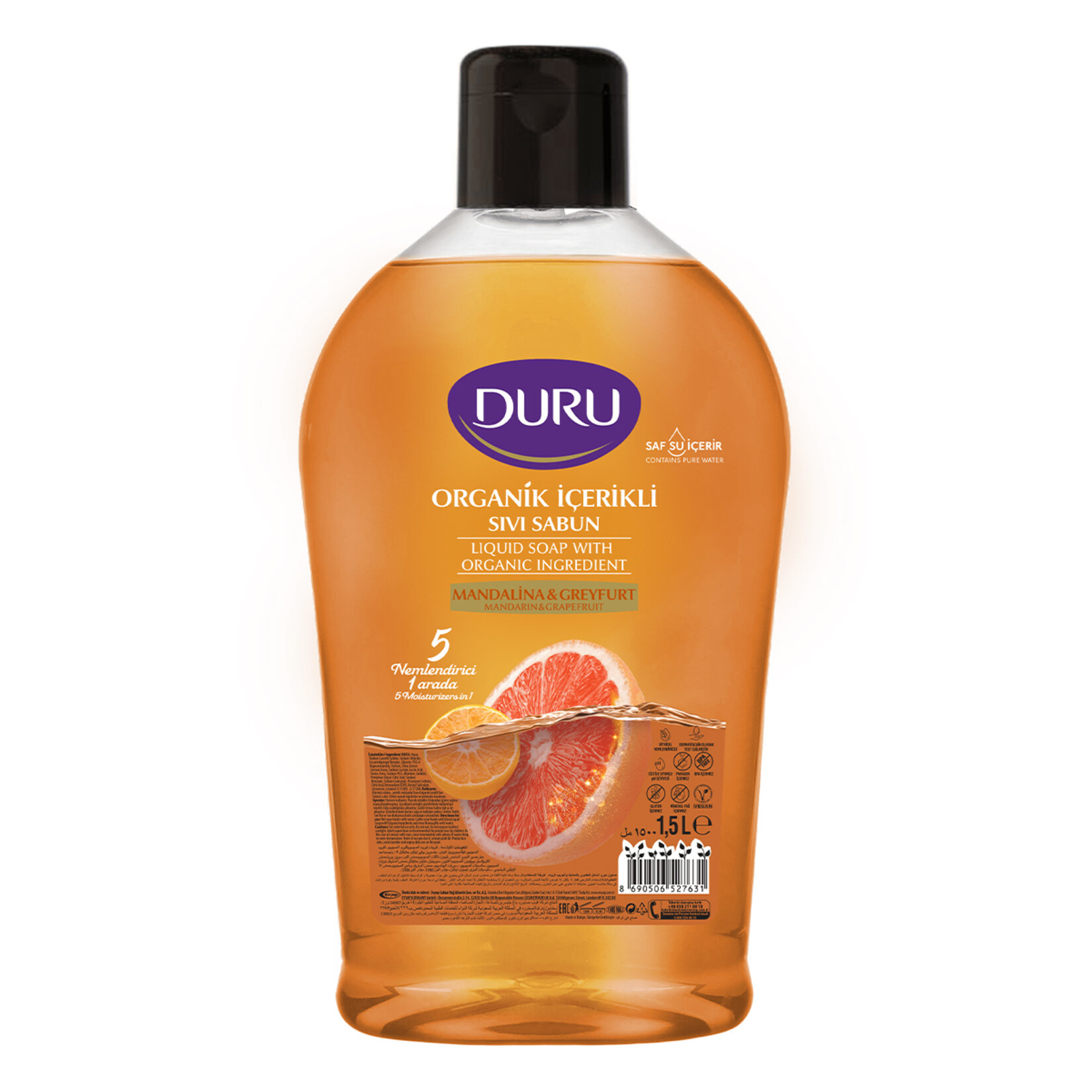 Duru Sıvı Sabun Mandalina&greyfurt 1,5L