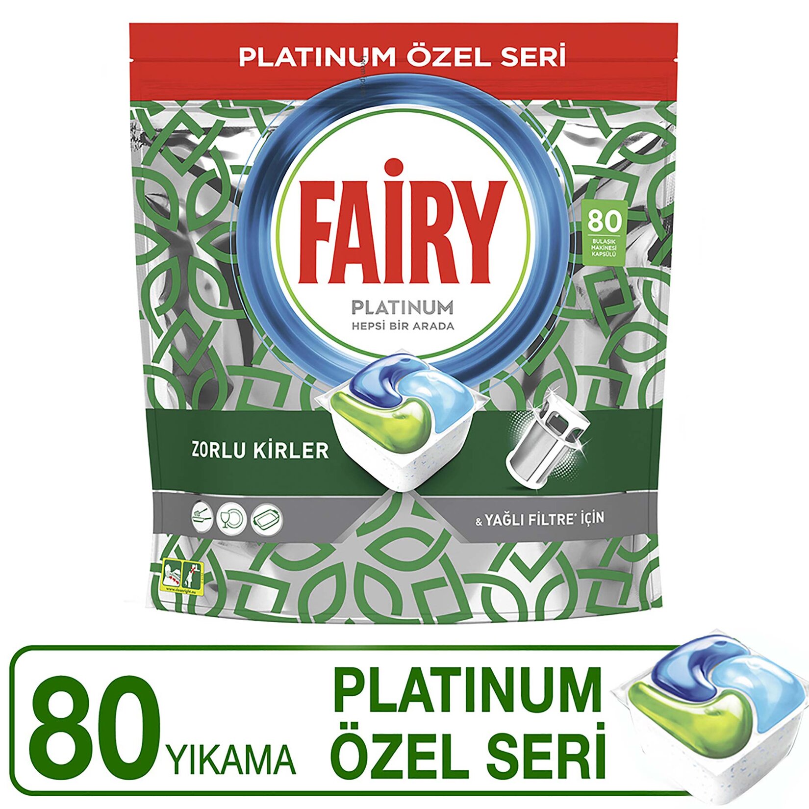 Fairy Platinum Özel Seri Tablet 80'li 1.192 G