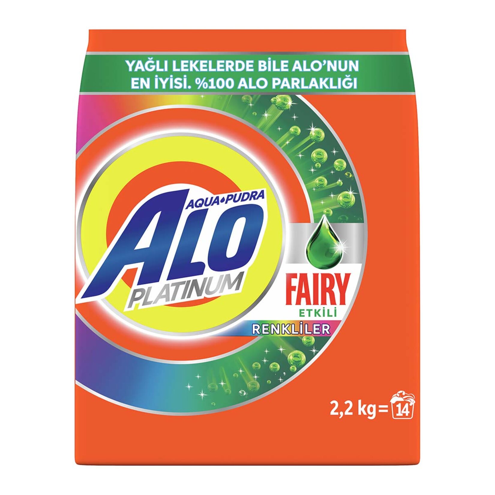 Alo Platınum Faıry Etkili Renkli 2.2Kg 14 Yıkama
