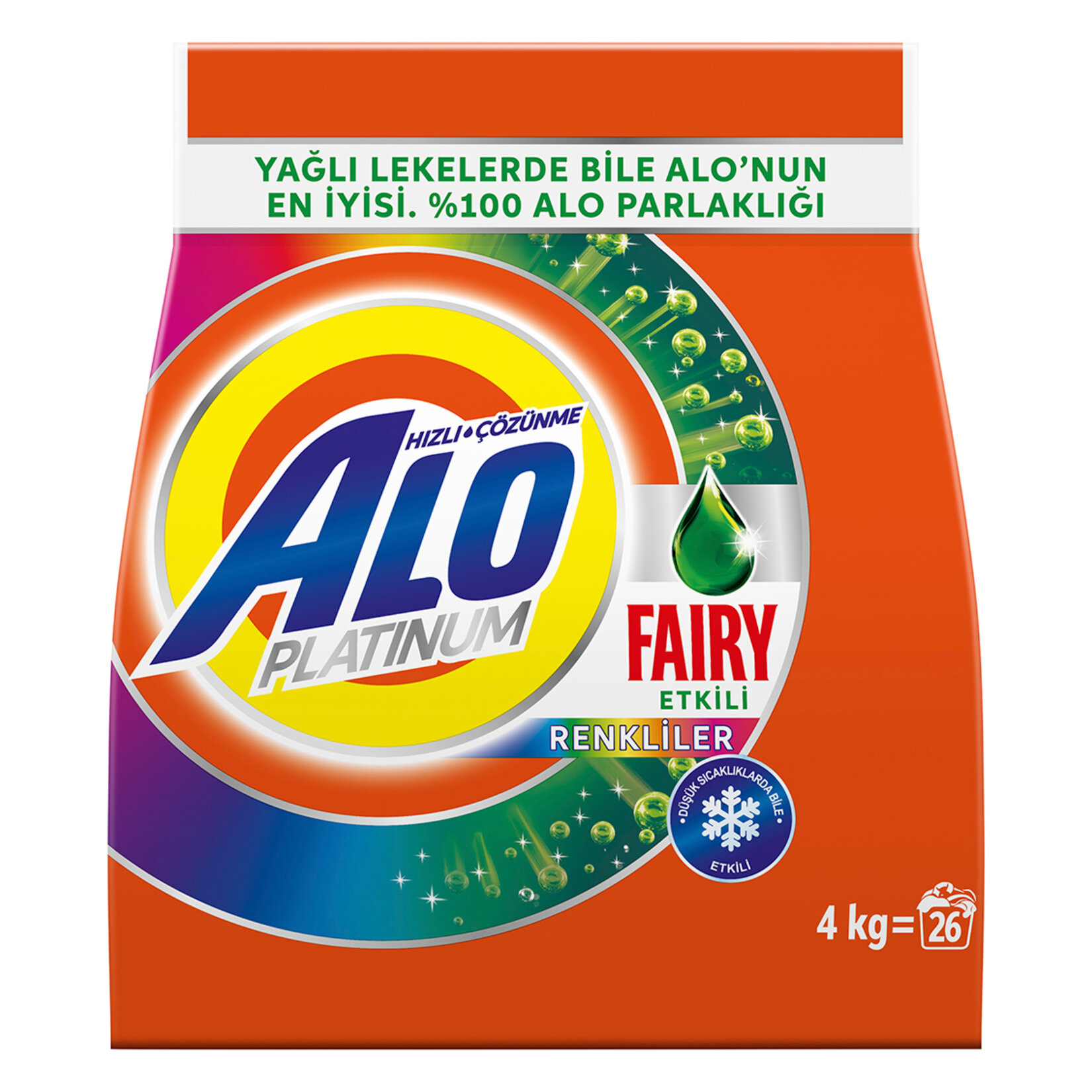 Alo Platınum Faıry Etkili Toz Çam.det.renkli 4Kg