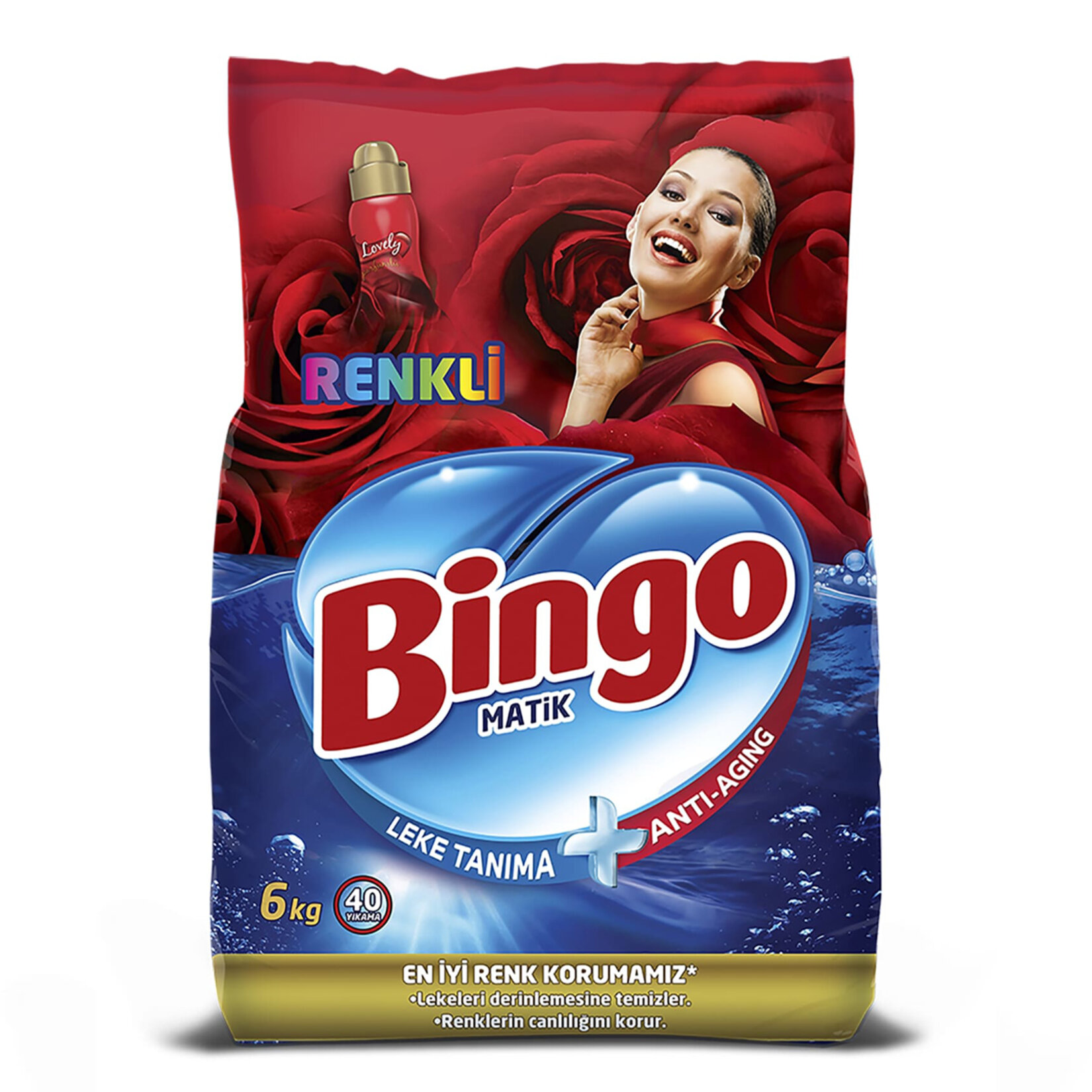 Bingo Matik Toz Deterjan Renkliler 6Kg