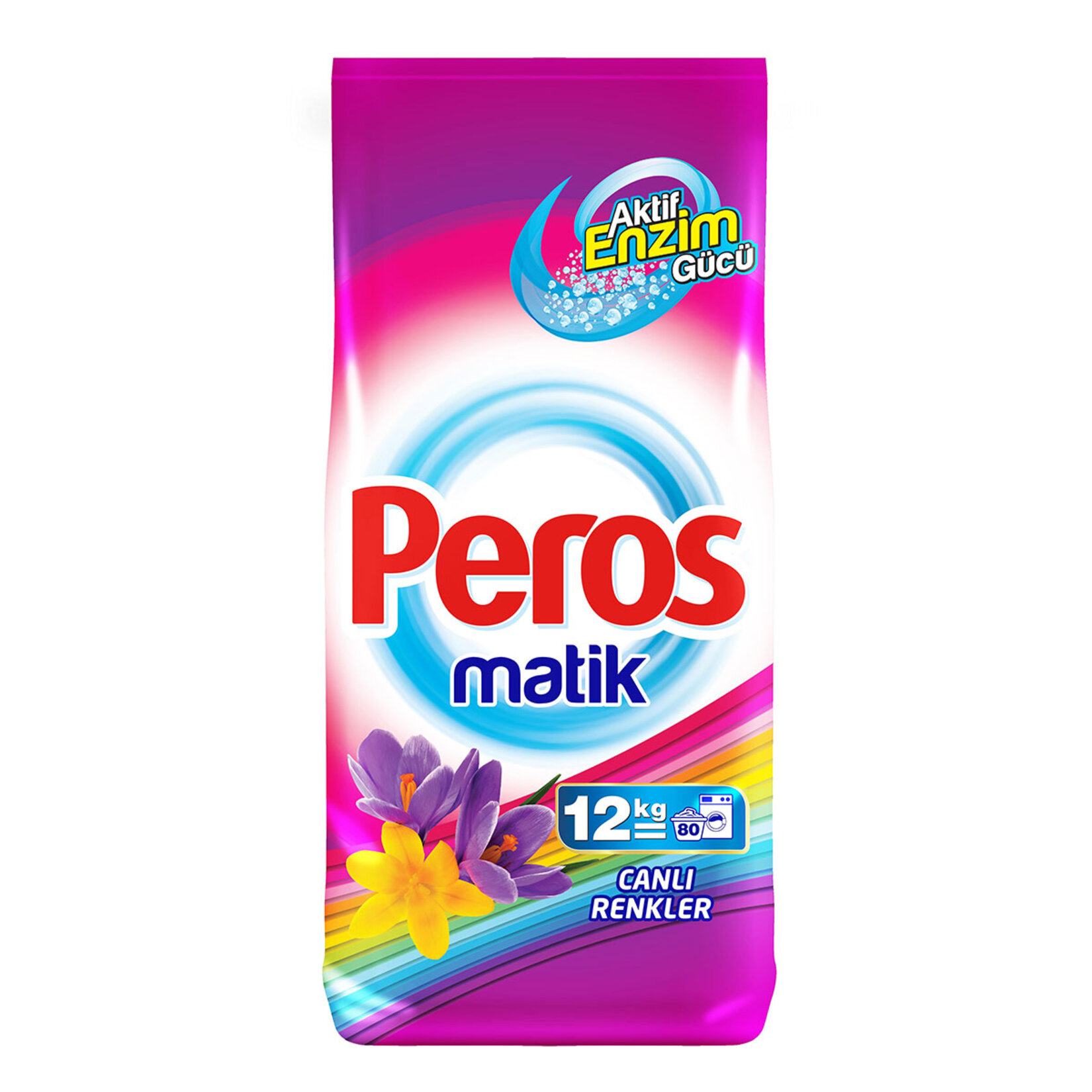 Peros Matik Canlı Renkler 12 Kg