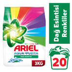 Ariel Dağ Esintisi Renkliler Toz Çamaşır Deterjanı 3 Kg 20 Yıkama