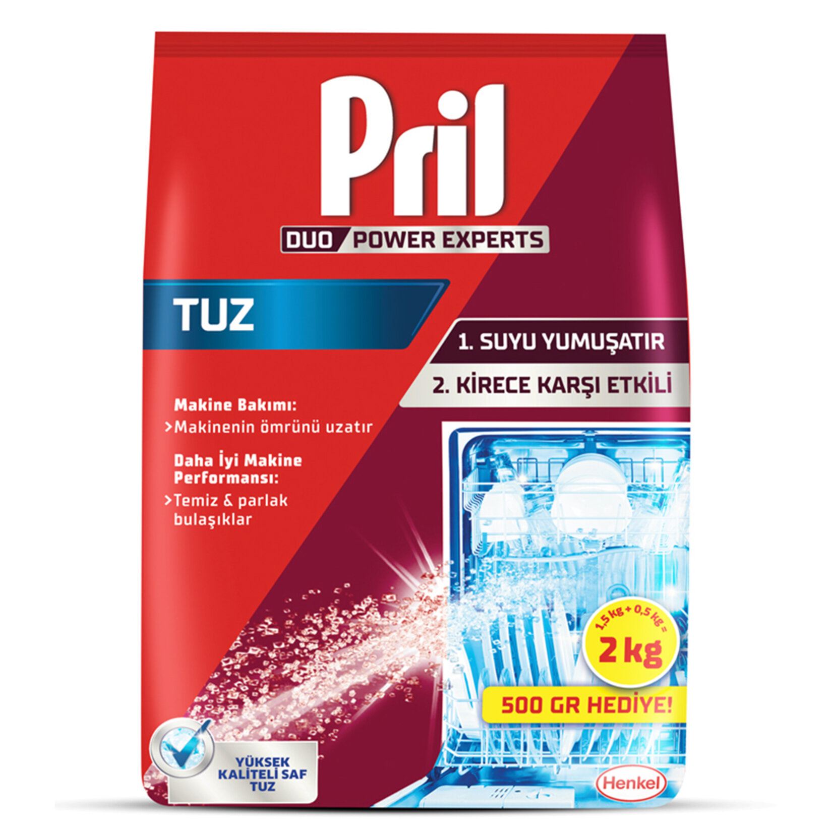 Pril Bulaşık Makinesi Tuz 2 Kg