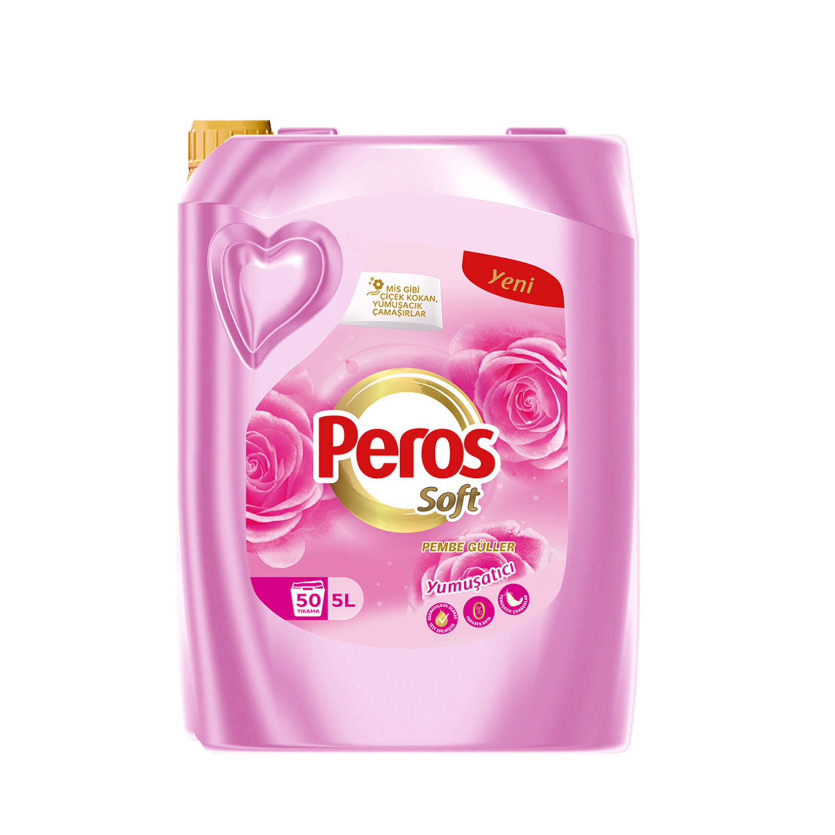 Peros Soft Pembe Güller Yumuşatıcı 5L
