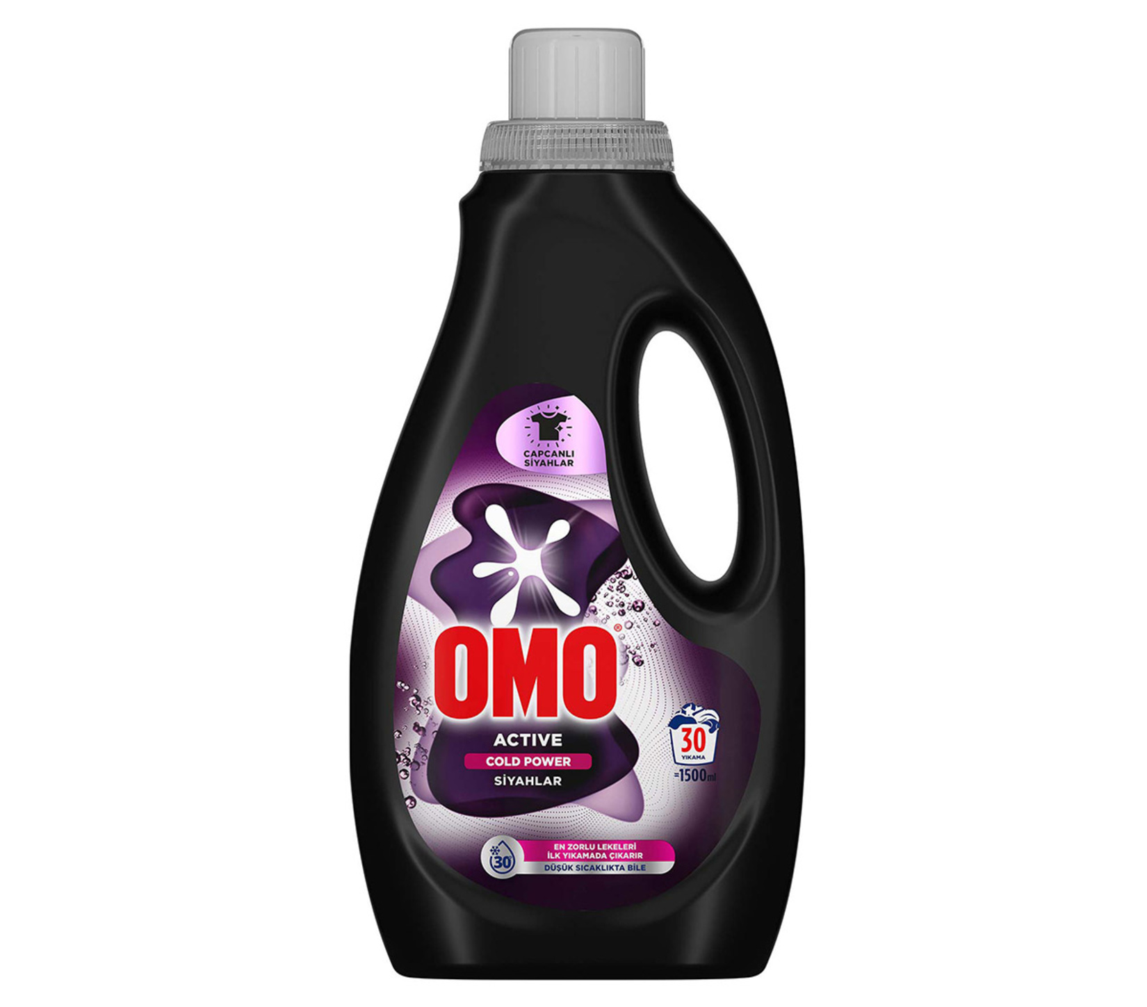 Omo Active Cold Power Siyahlar Sıvı Deterjan 1500 Ml