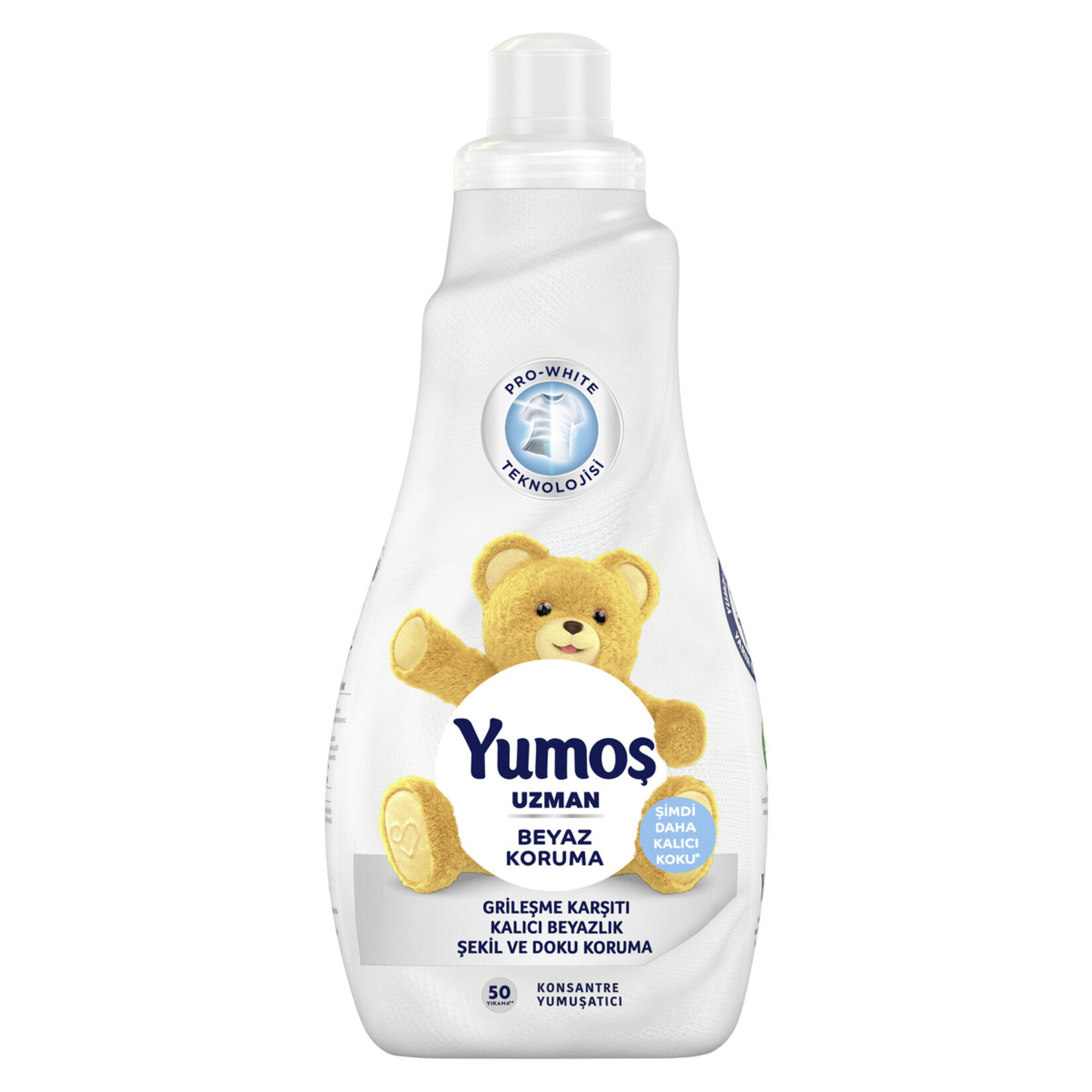 Yumoş Uzman Konsantre Çamaşır Yumuşatıcısı Grileşme Karşıtı 1200 ML 50 Yıkama