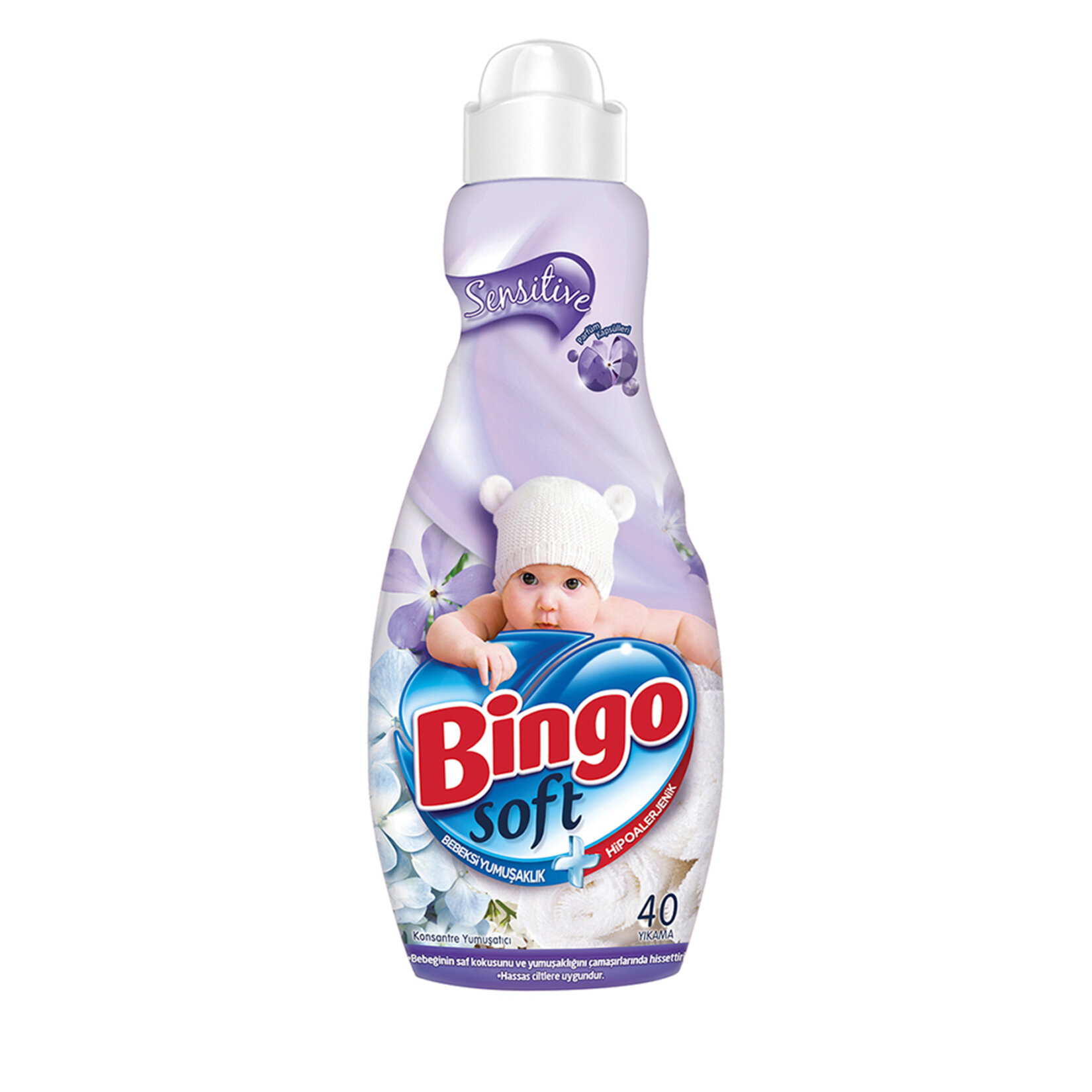 Bingo Soft Konsantre Sensitive Yumuşatıcı 960 Ml